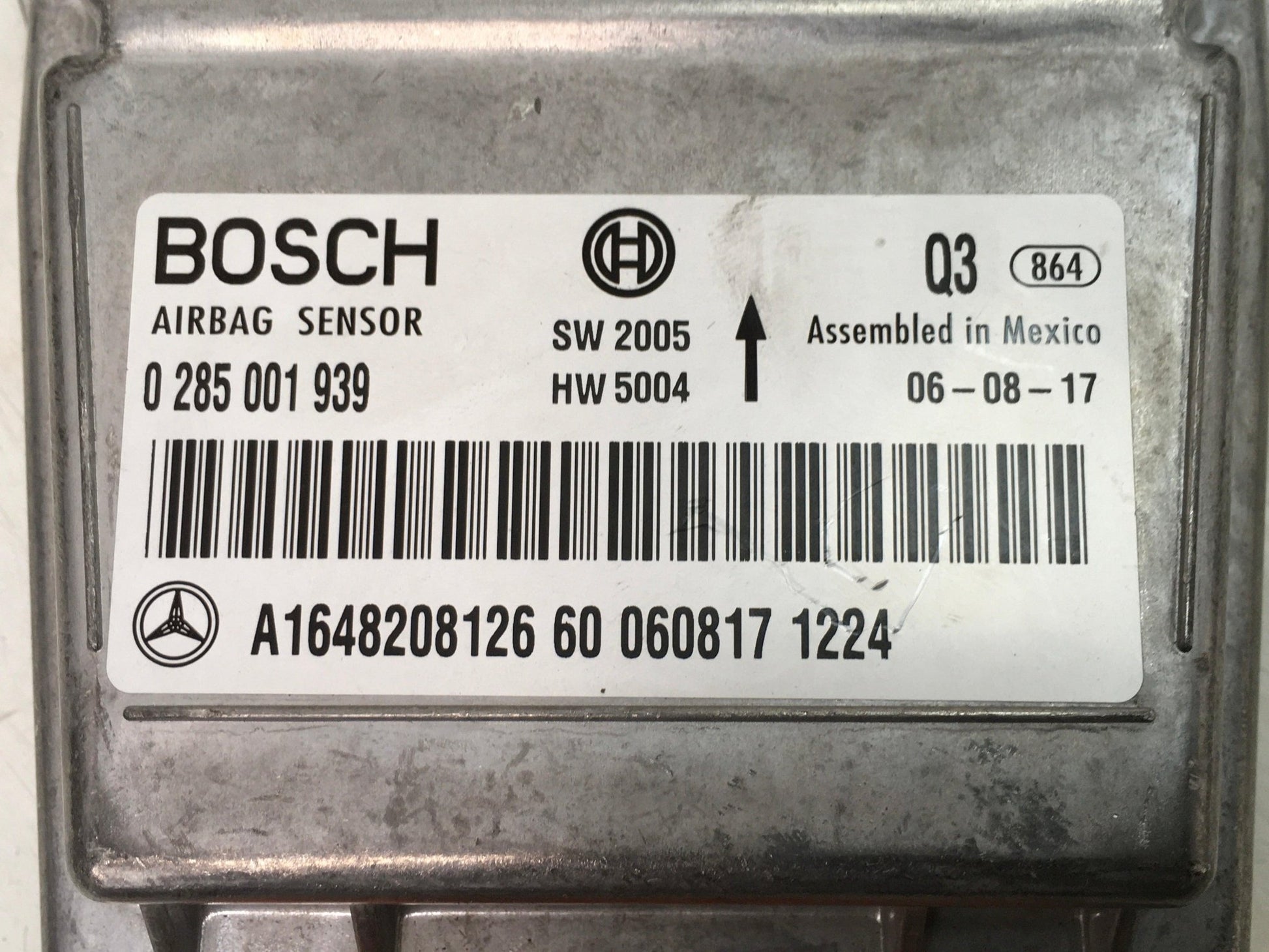 Kit Airbag Mercedes ML W164 - A1646800387