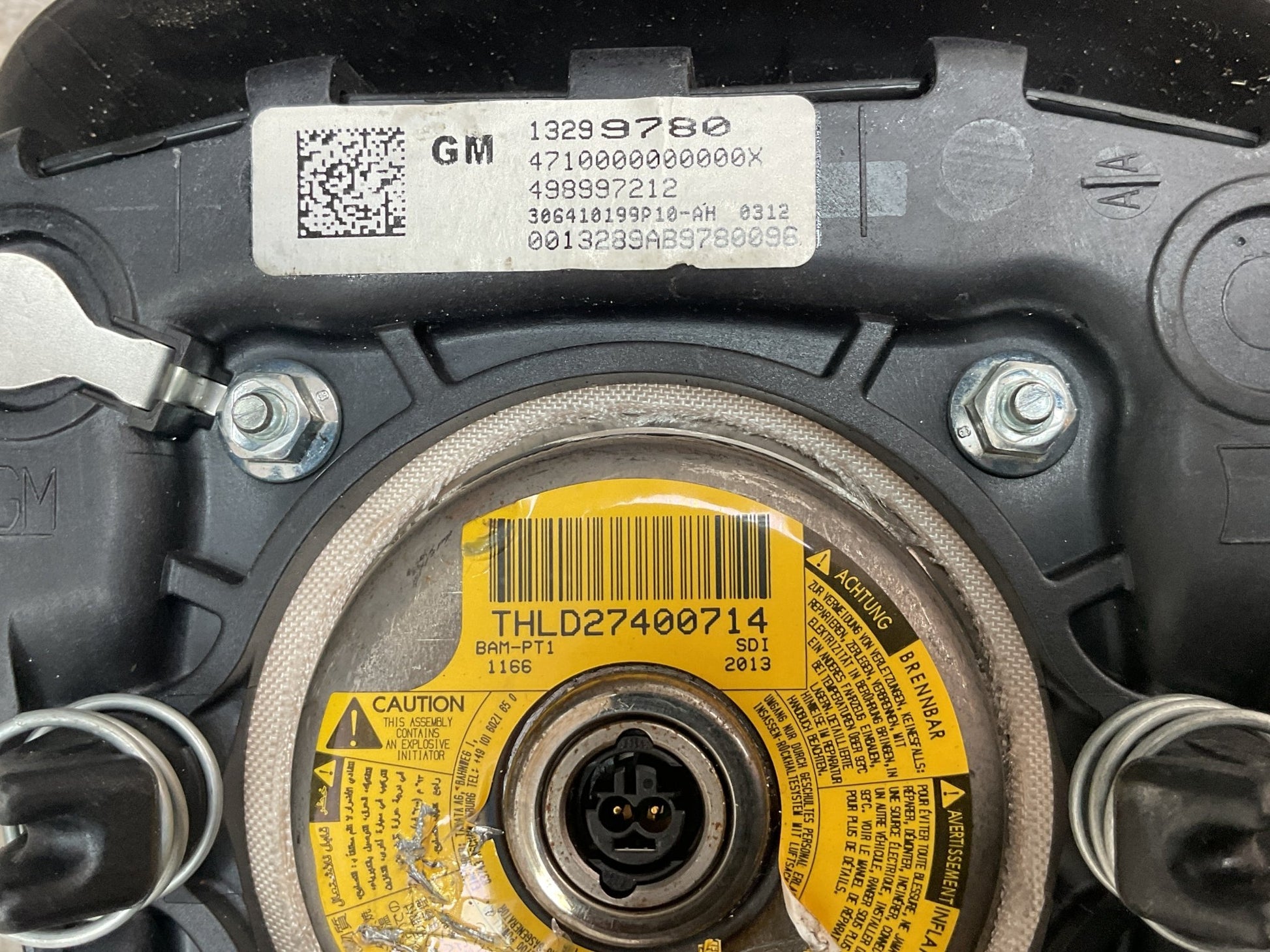 Kit Airbag Opel Zafira C - 13299780