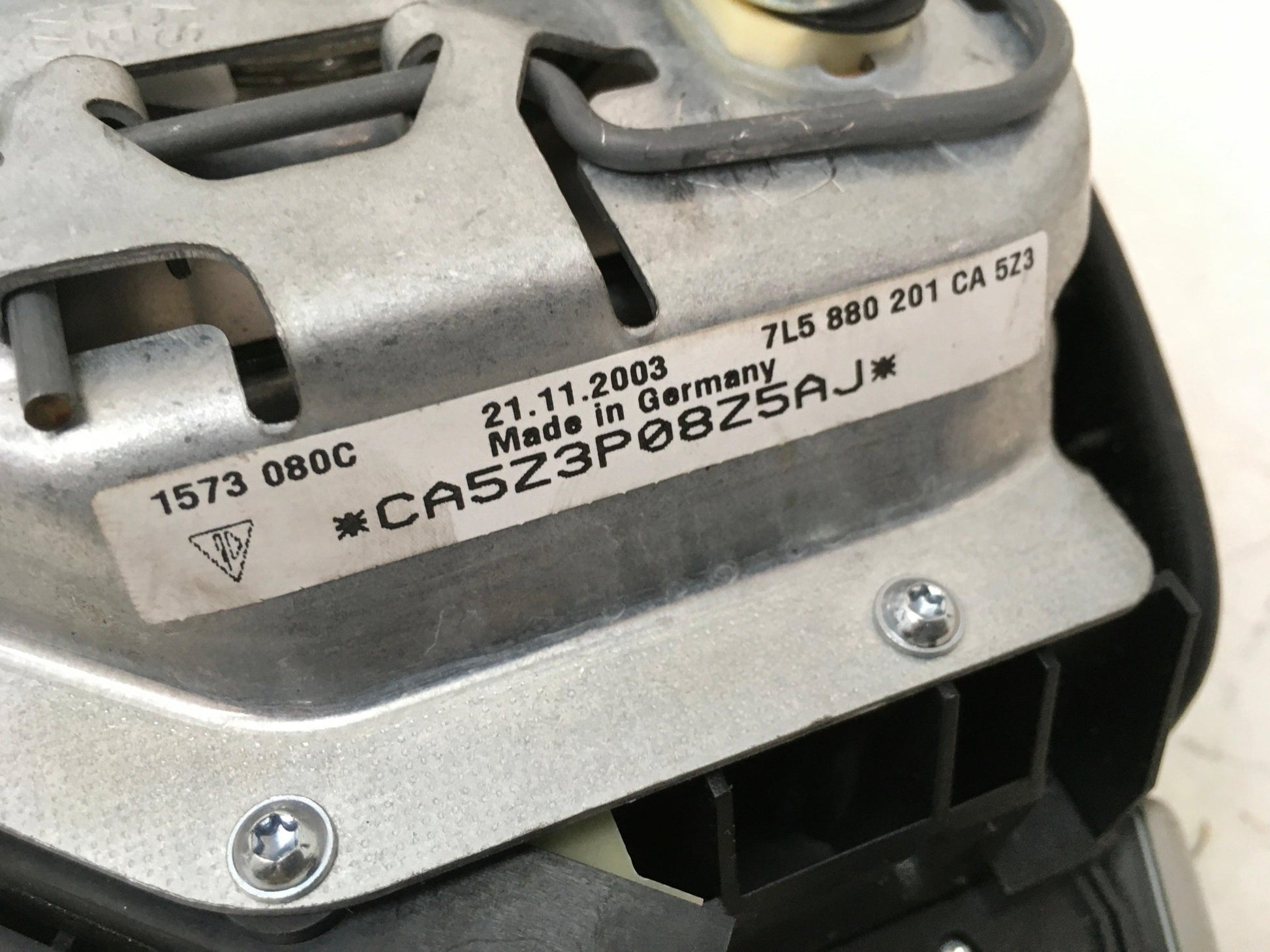 Kit Airbag Porsche Cayenne 9PA - 7L5857091CC