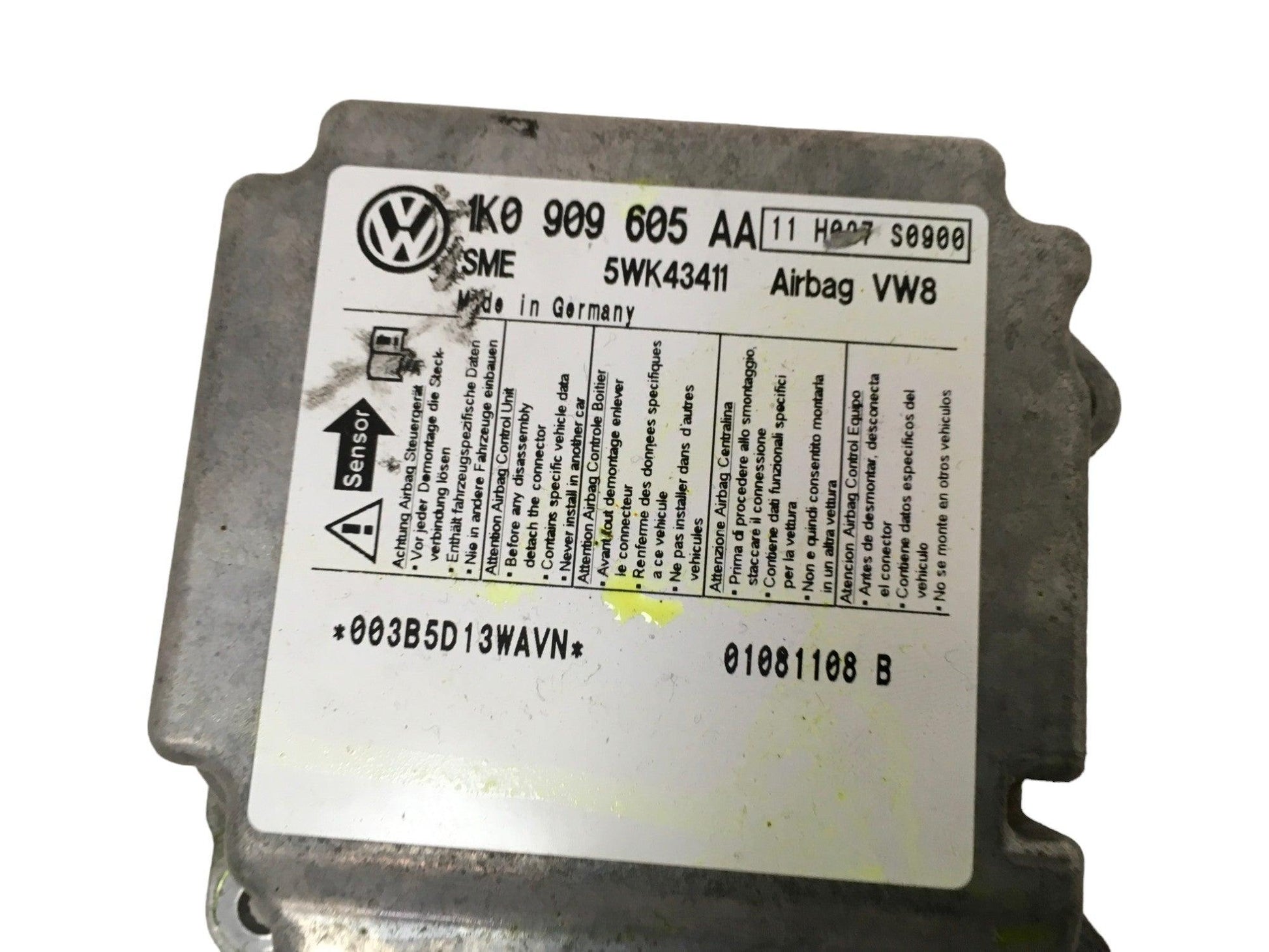 Kit airbag Skoda Octavia II 1Z - 1Z1857007EA