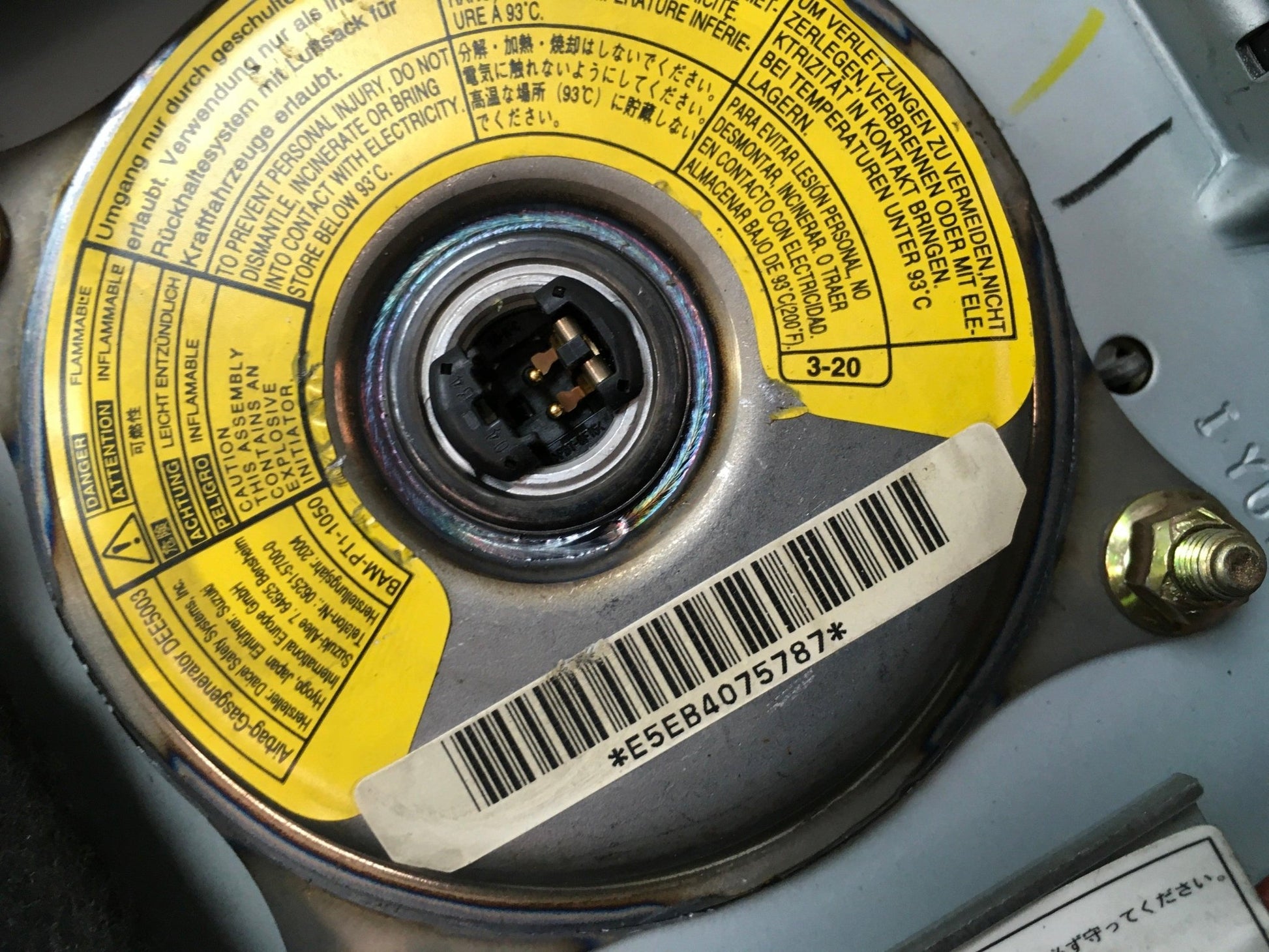 Kit Airbag Suzuki Jimny FJ - 7311176J11