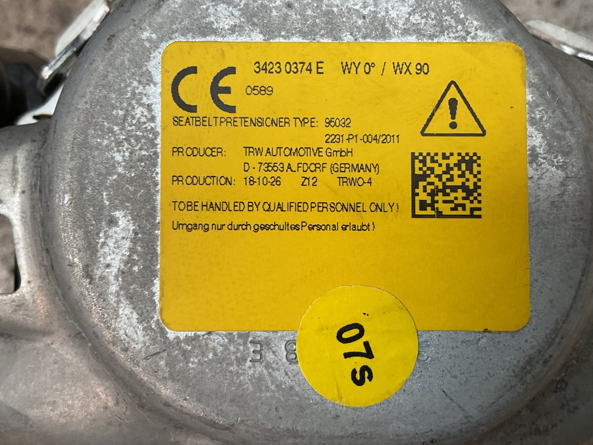 Kit airbag VW Tiguan II 2016 2025 - 