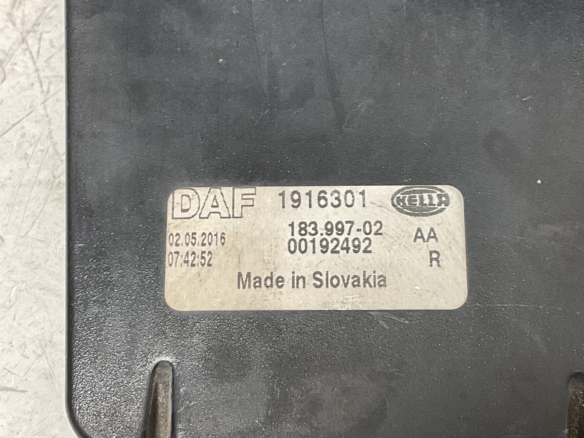 Kit Reparacion Faro DAF XF 106 - 1916301