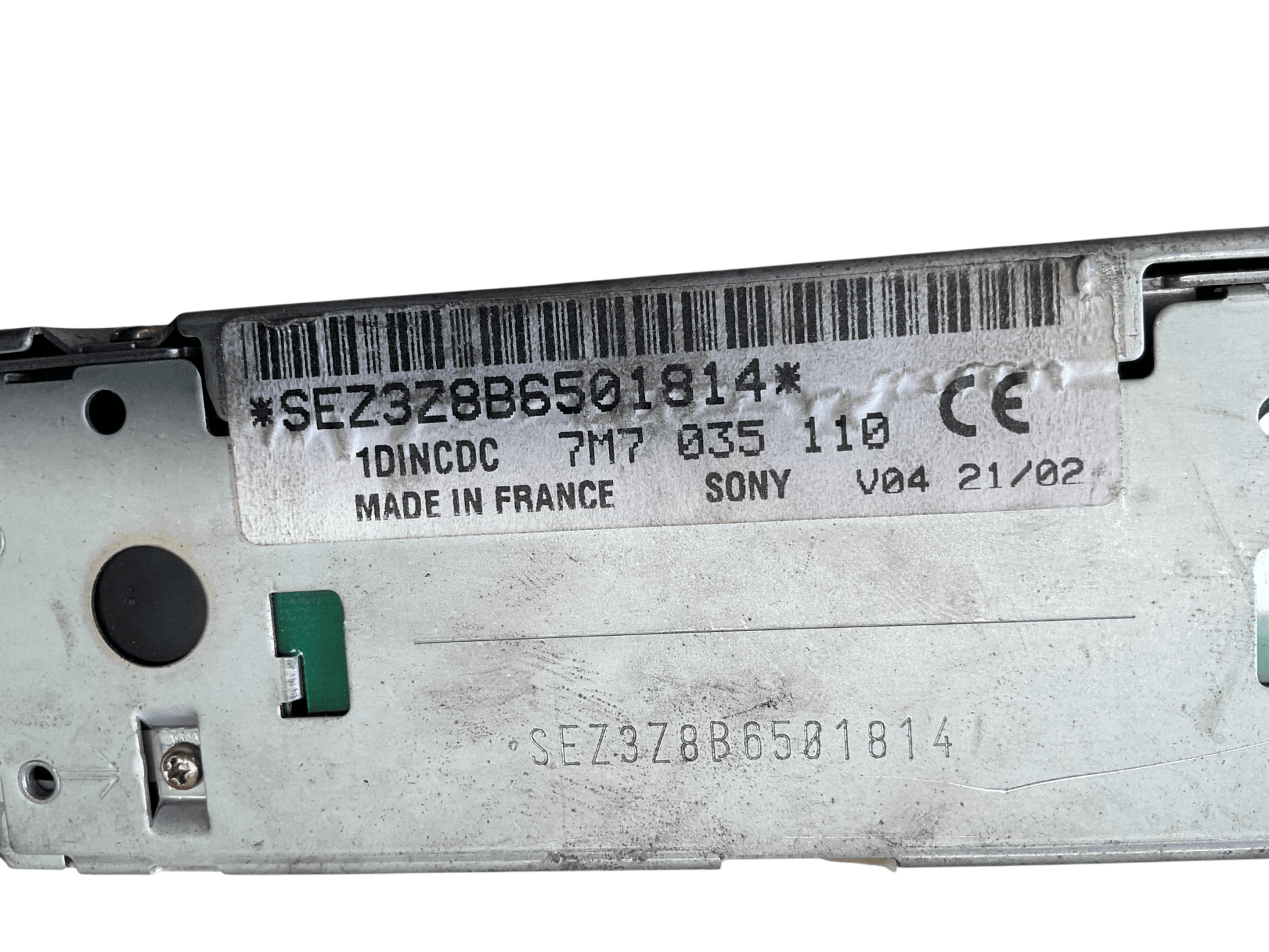 Lector CD Seat Alhambra I 96-10 - 7M7035110