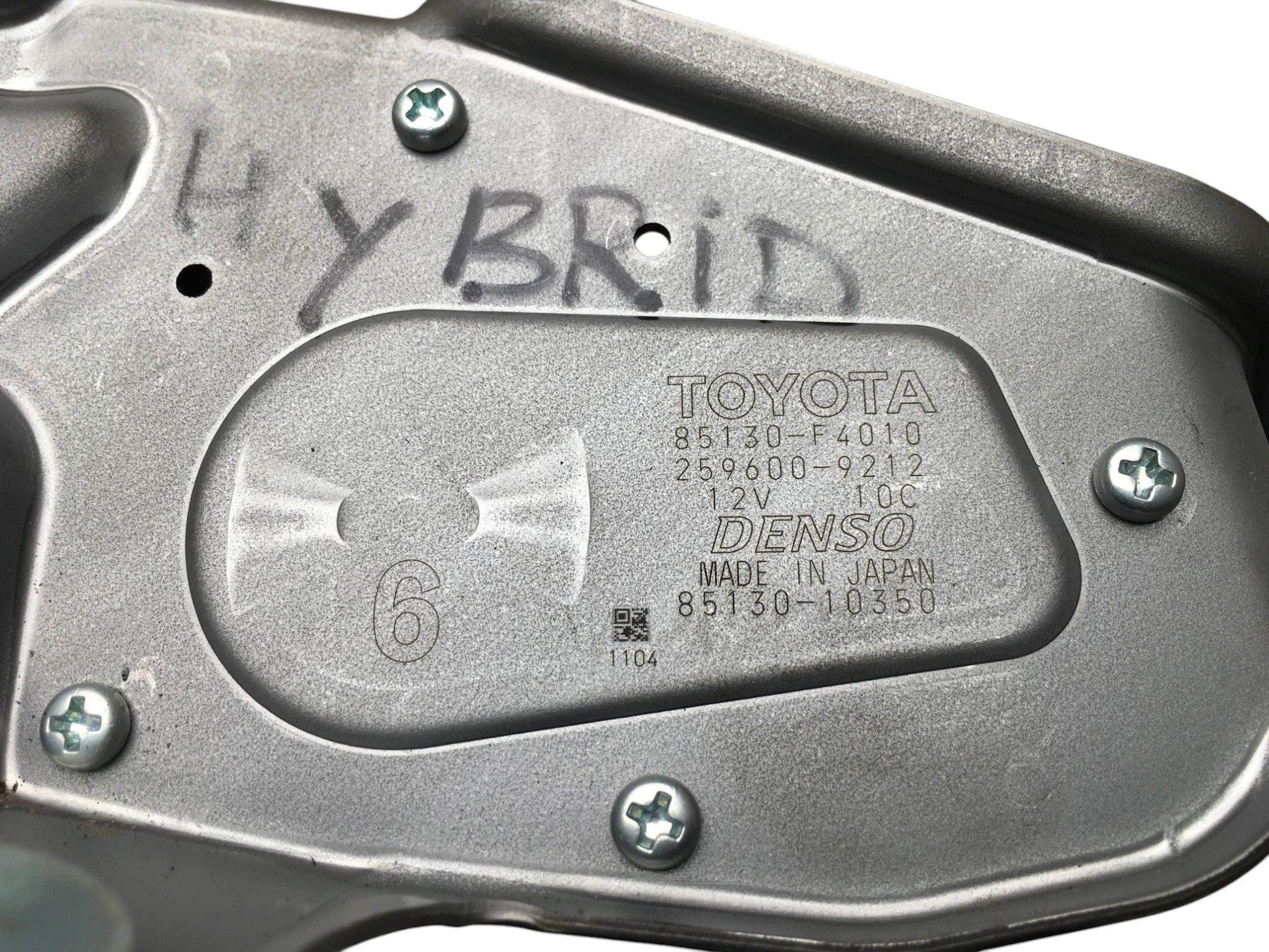 Limpiaparabrisas trasero Toyota C - HR - 85130F4010