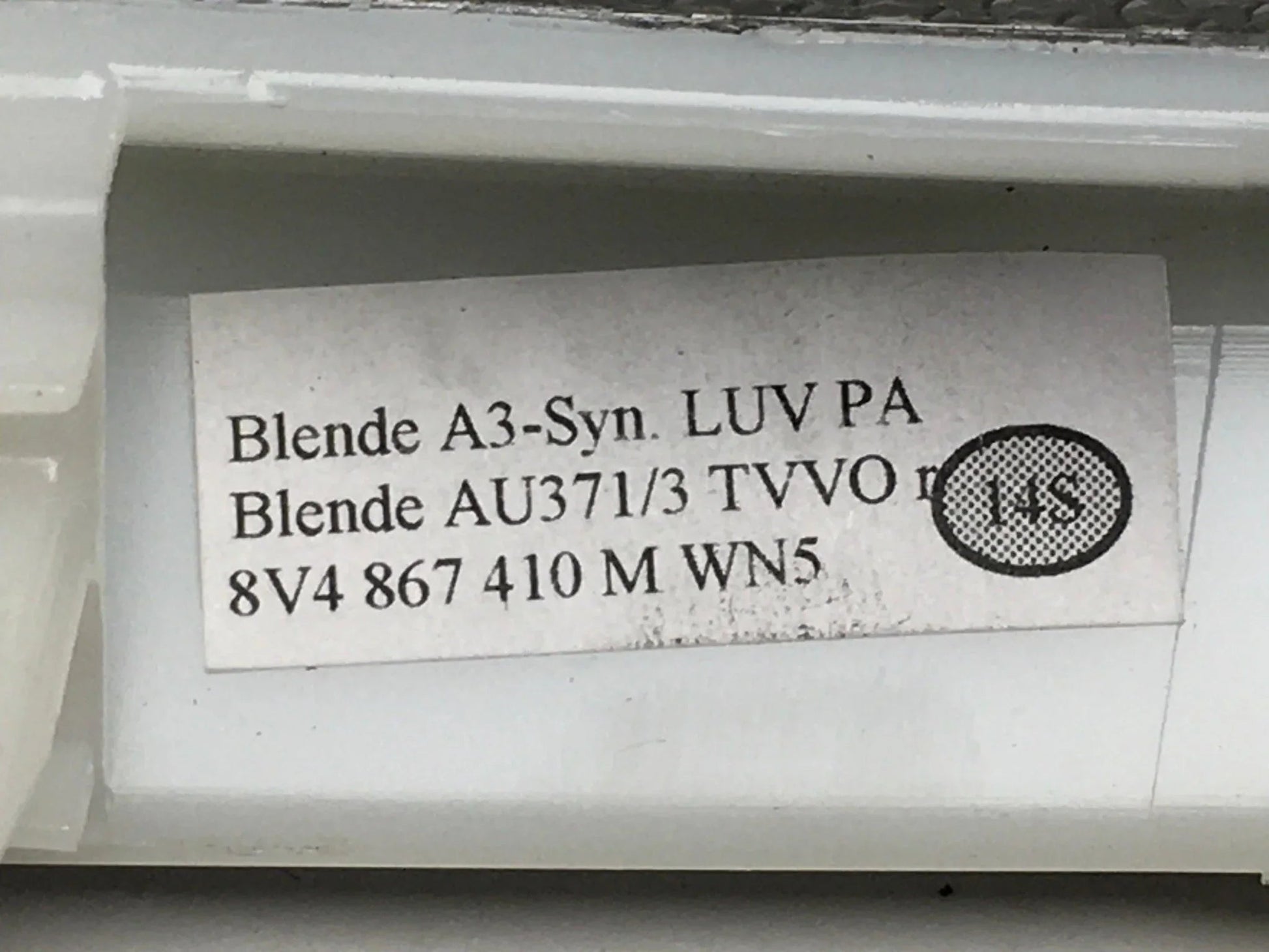 Liston puerta Audi A3 Sportback