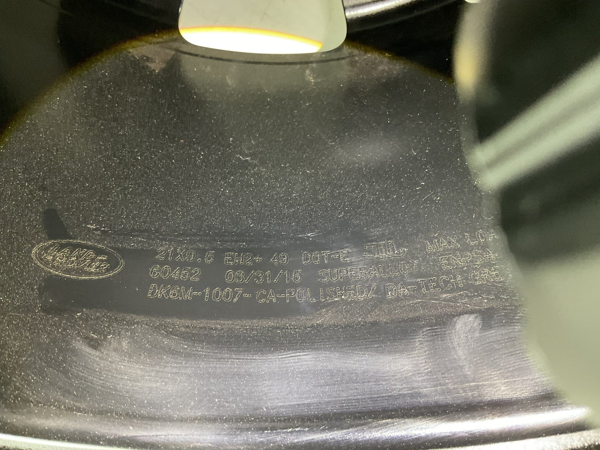 Llanta Land Rover L494 DK6M1007CA - DK6M1007CA