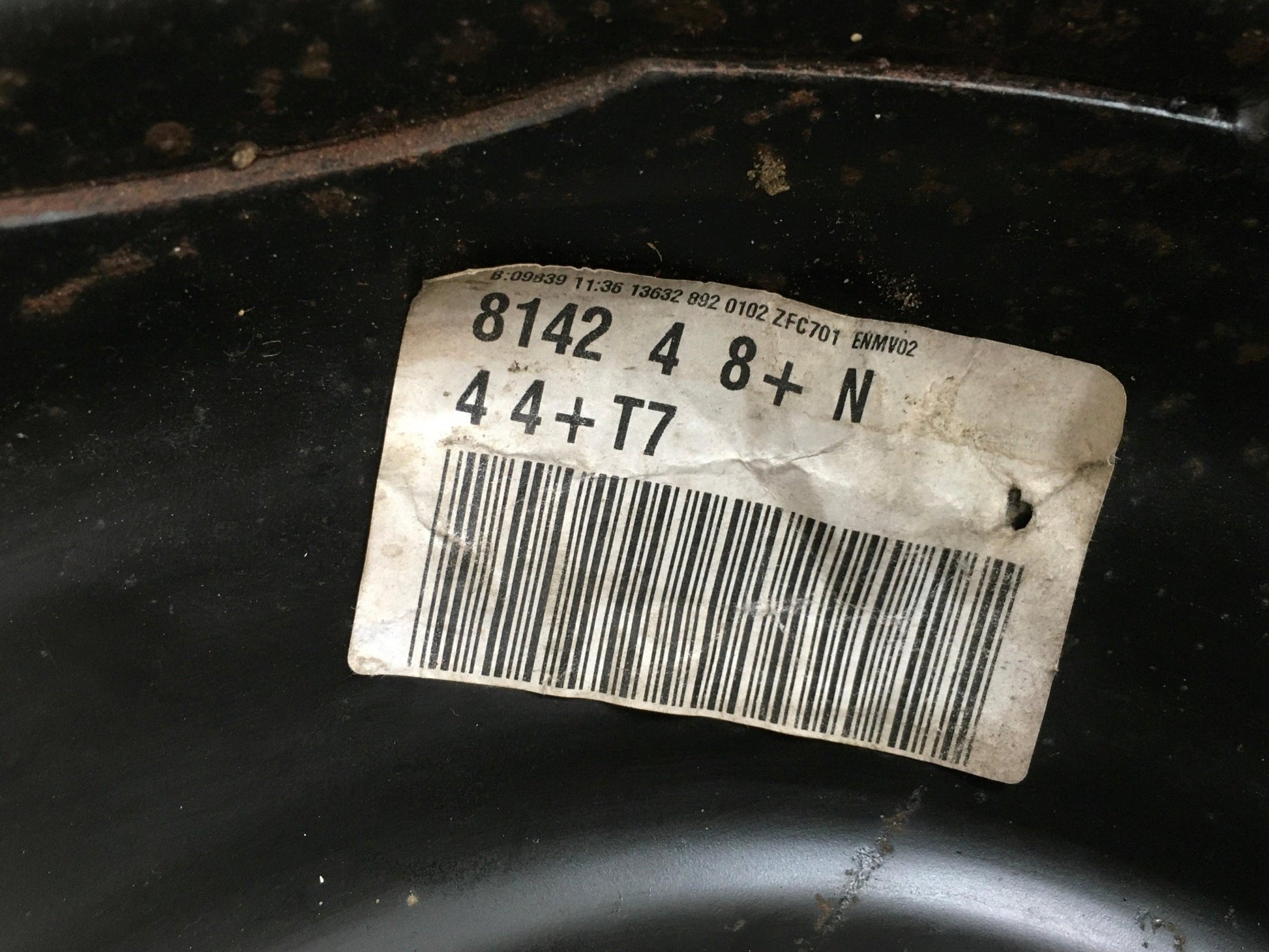 Llanta repuesto Peugeot 5008 I - 5401V2