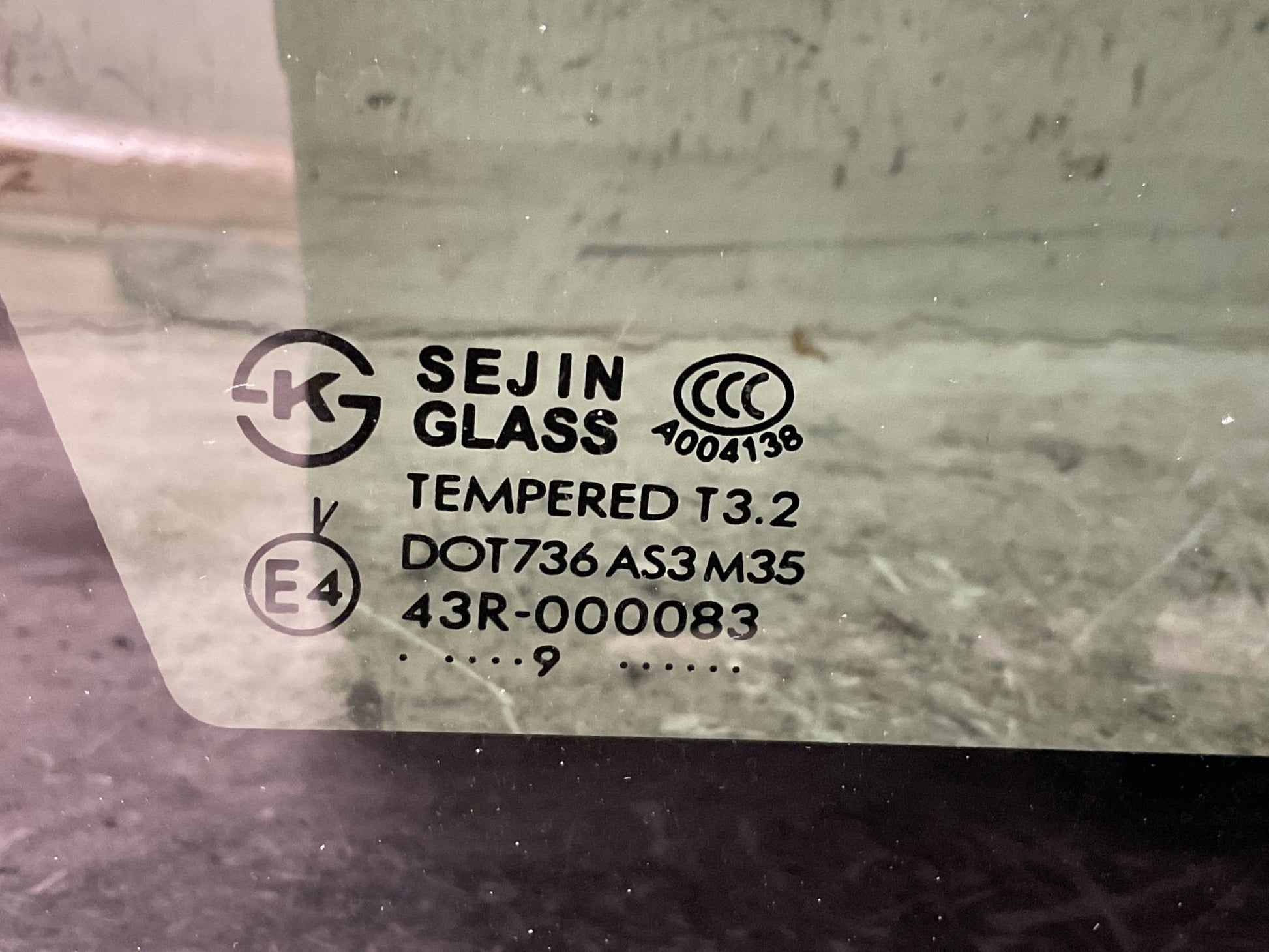 Luna tra izq Opel Antara 2006 - 2014 - 96660068