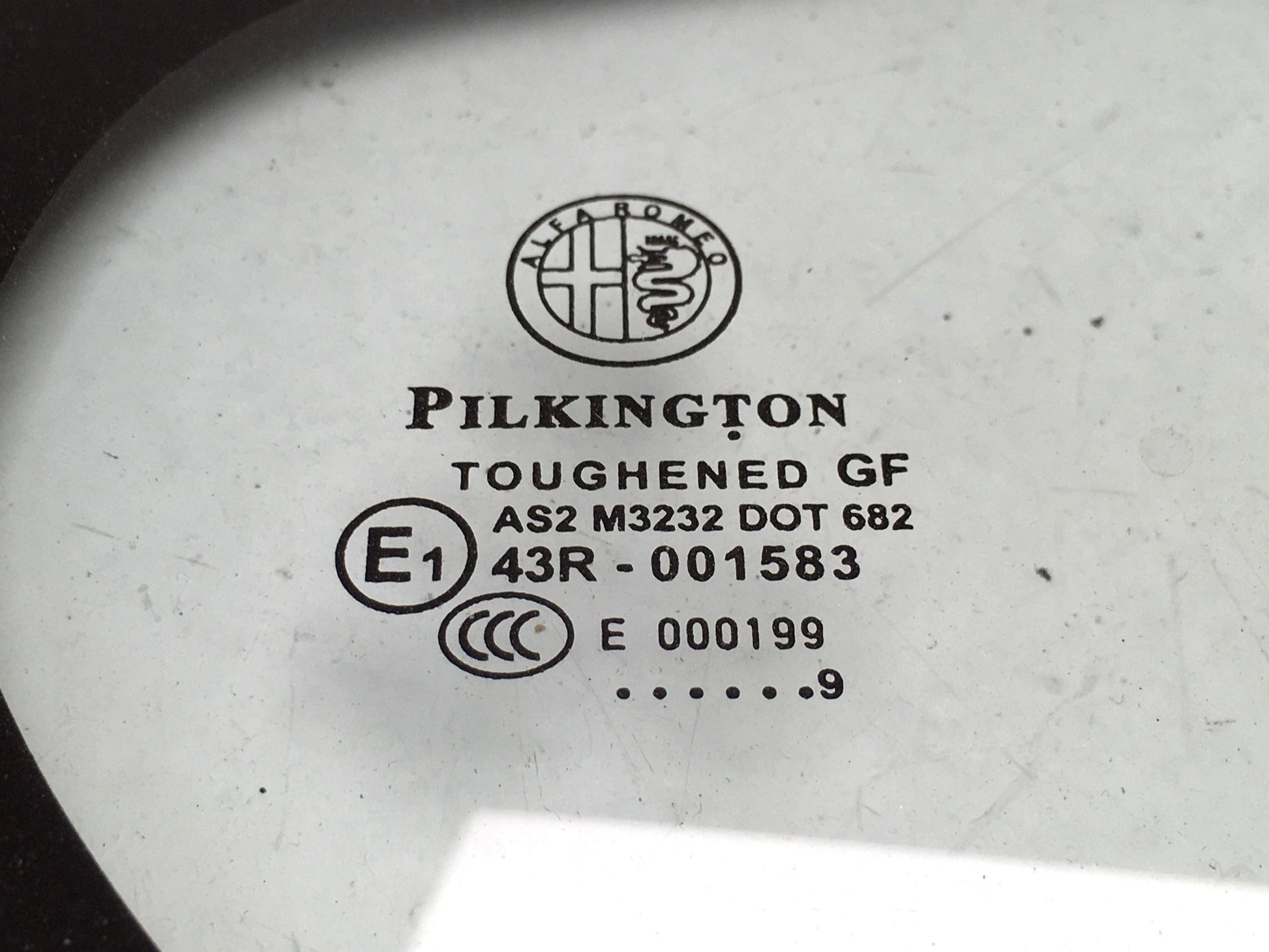 Luneta derecha Alfa Romeo Mito - 