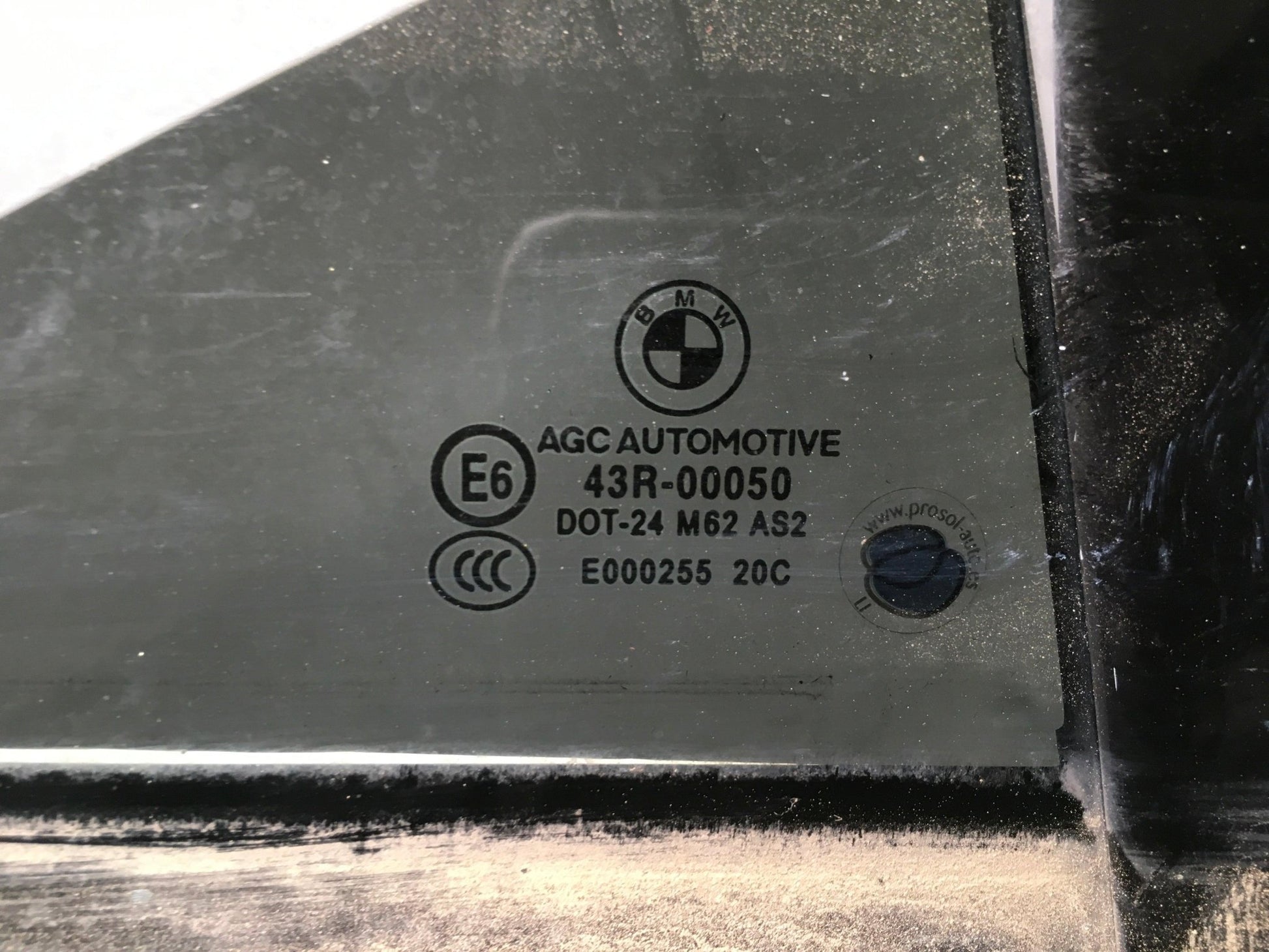 Luneta puerta tra dcha BMW F07 GT - E000255