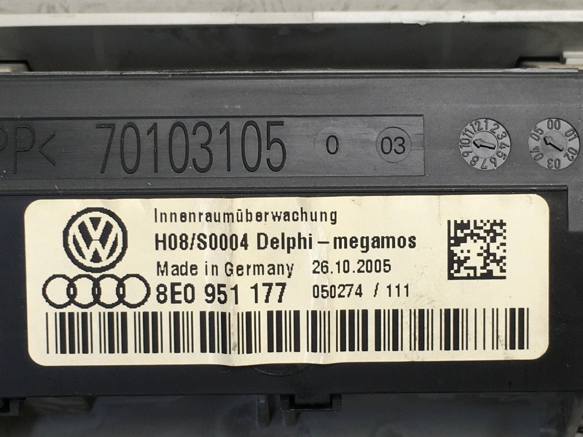 Luz Techo Audi A4 B7 / Seat Exeo - 8E0951177