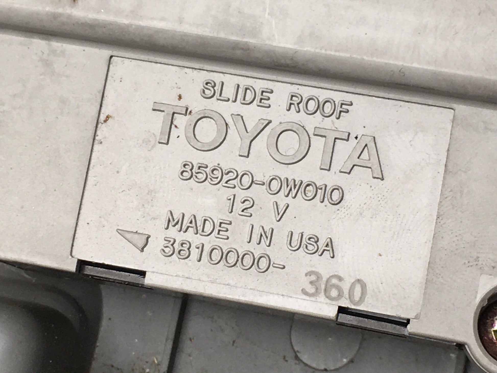 Luz techo interioir Toyota Rav4 II - 859200W010