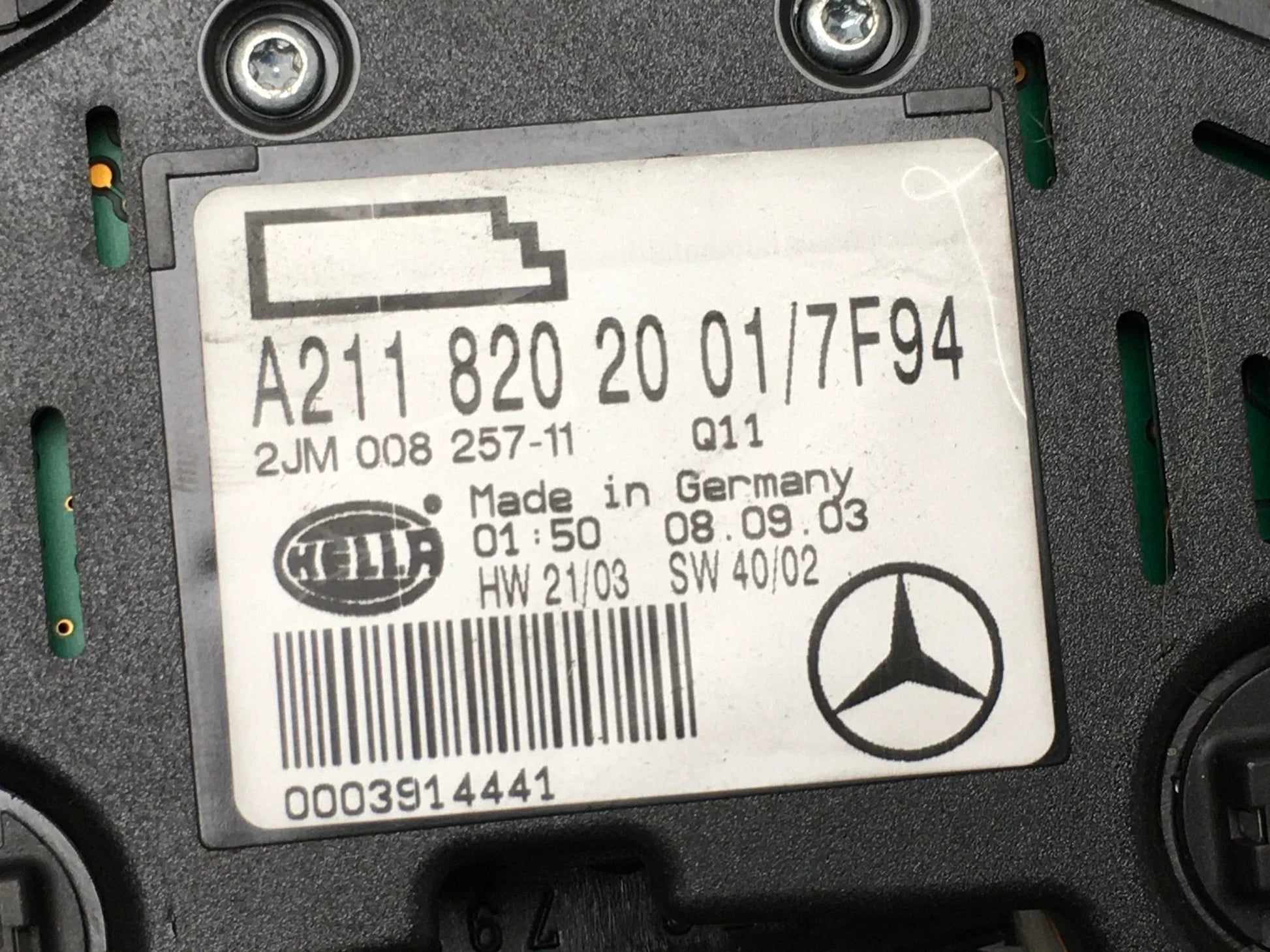 Luz techo interior Mercedes E W211