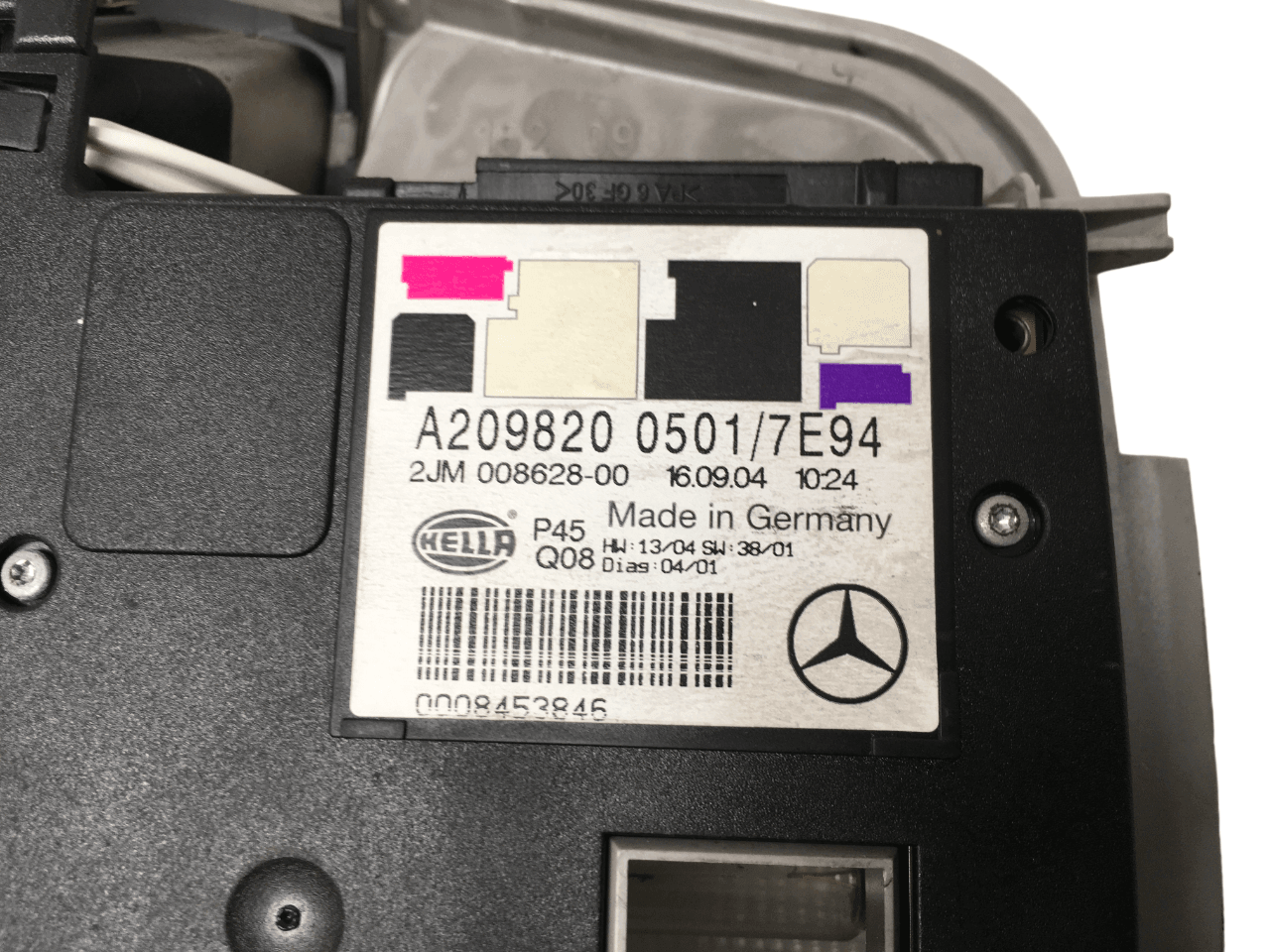 Luz techo Mercedes CLK W209 - A2098200501