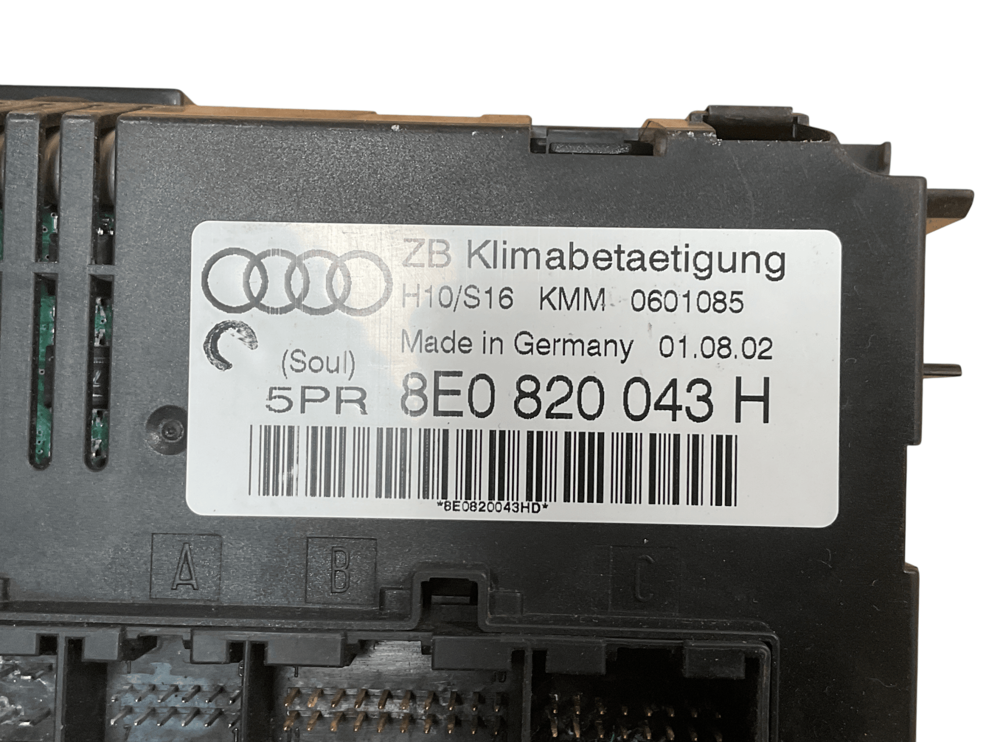 Mando clima Audi A4 00-06 - 8E0820043H