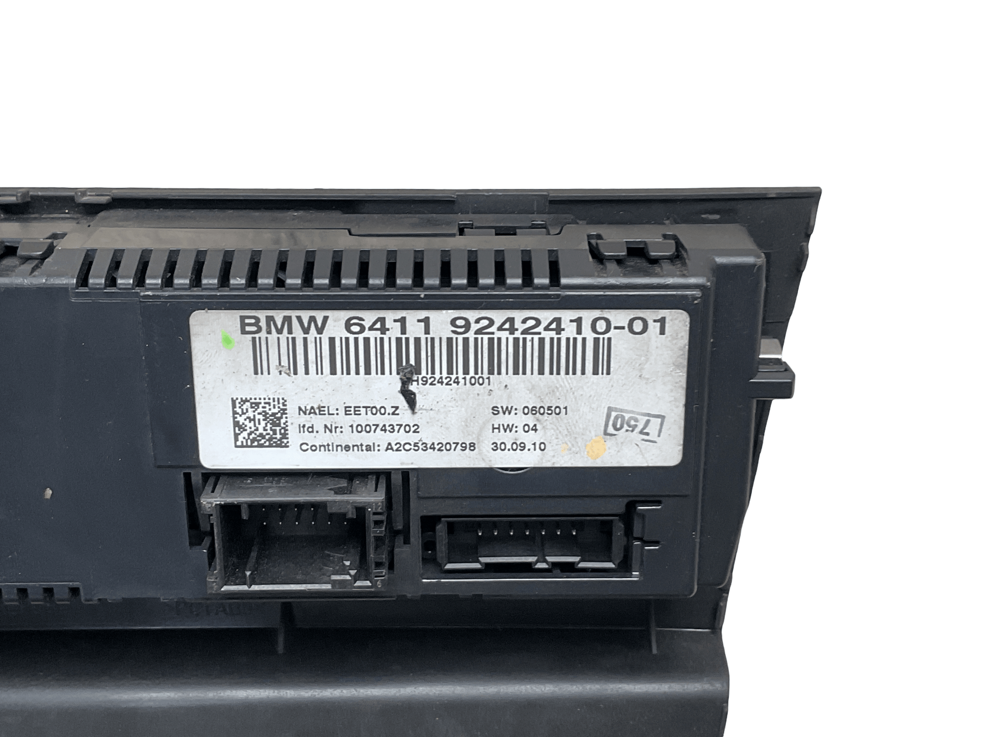 Mando clima BMW 6411924241001 - 6411924241001