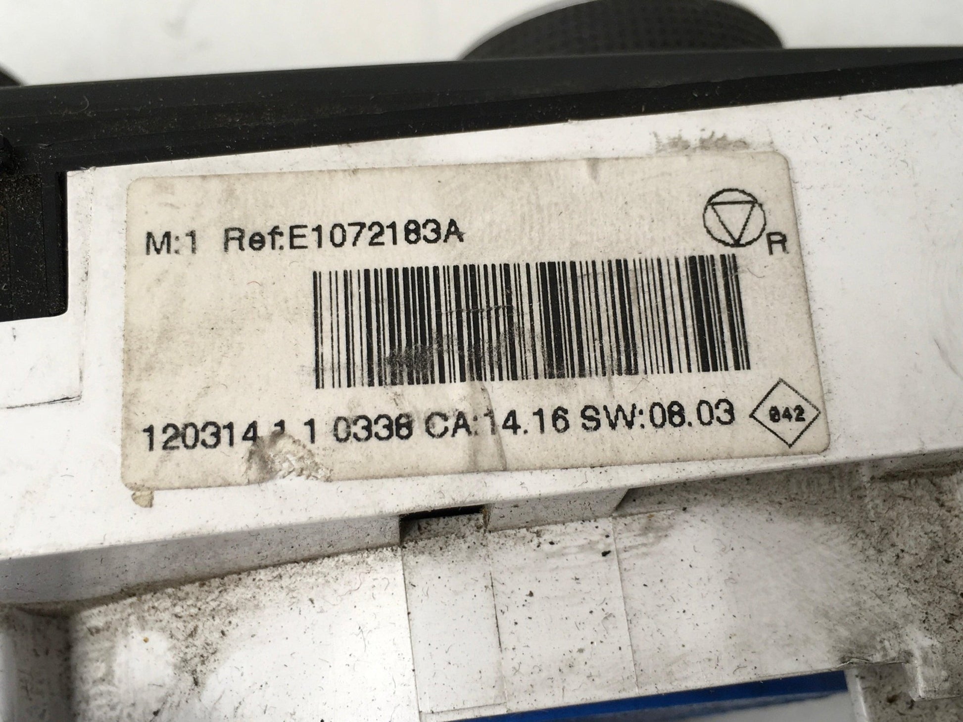 Mando climatizacion Renault Megane 3 - E1072183A