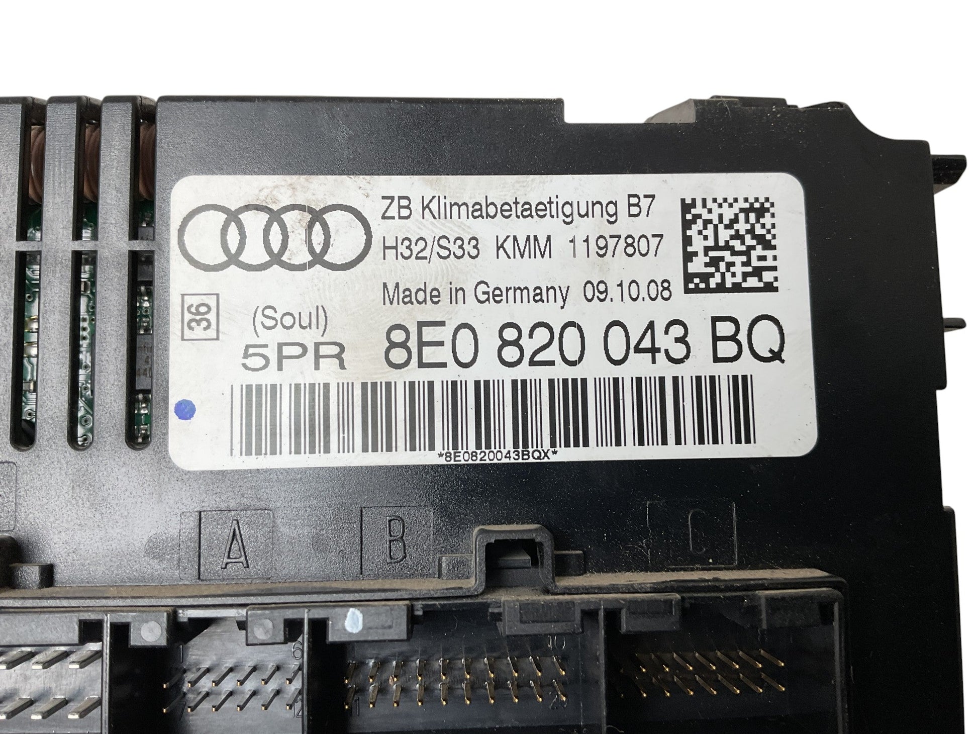Mando climatizador Audi 8E0820043B - 8E0820043B