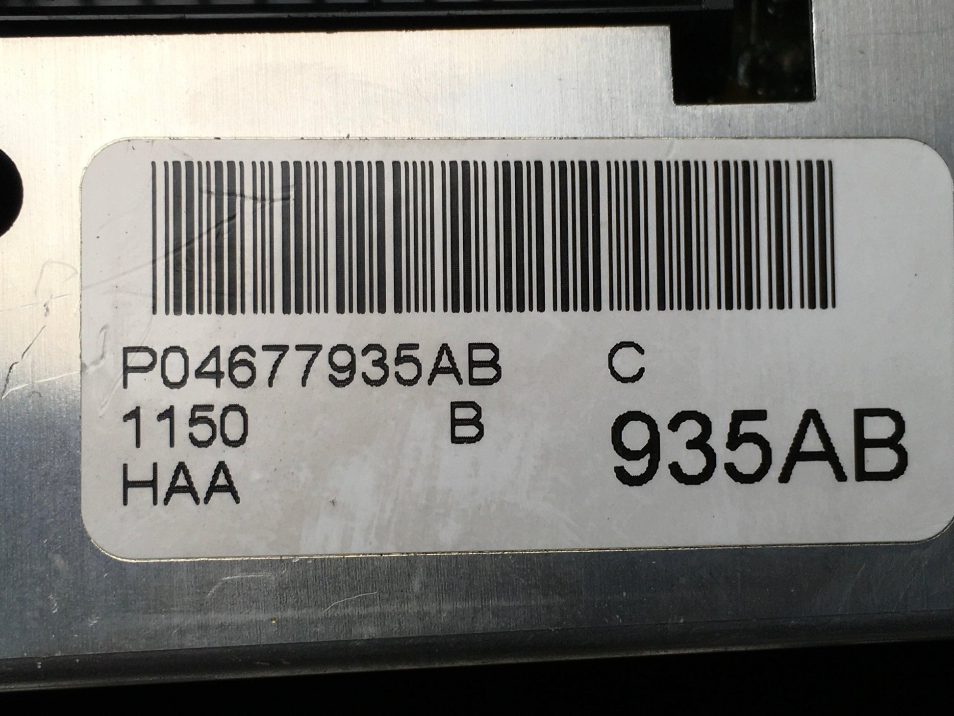 Mando Climatizador Chrysler Voyager IV - P04677935AB