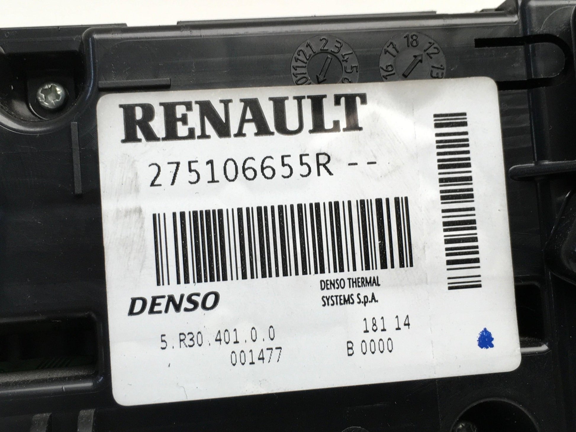 Mando climatizador Mercedes Citan - 275106655R