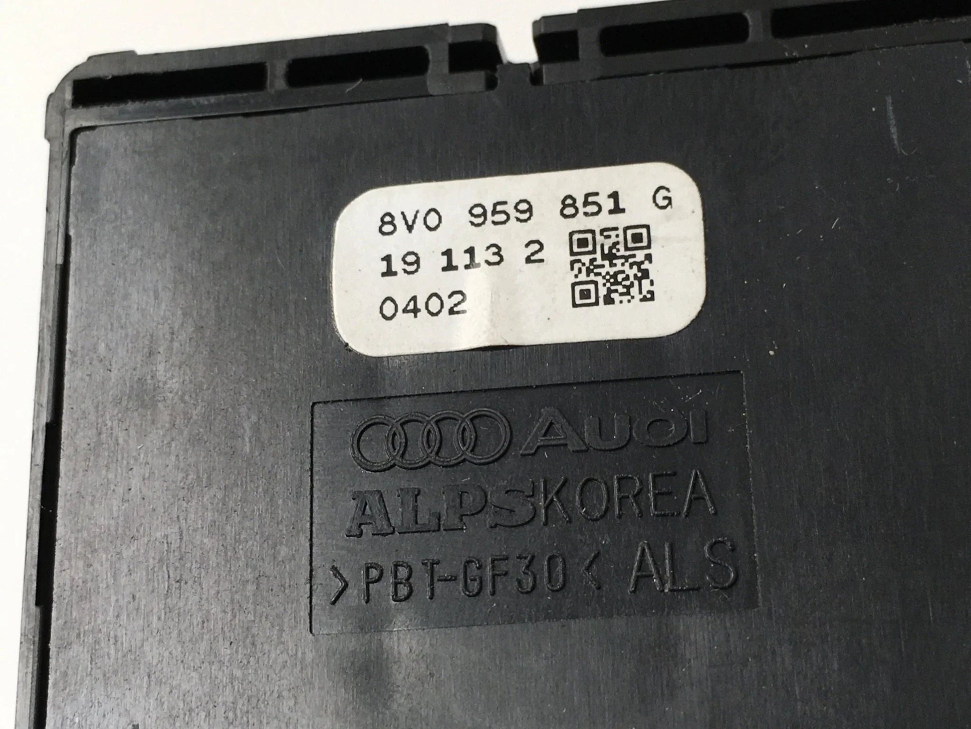 Mando elevalunas Audi A3 8V