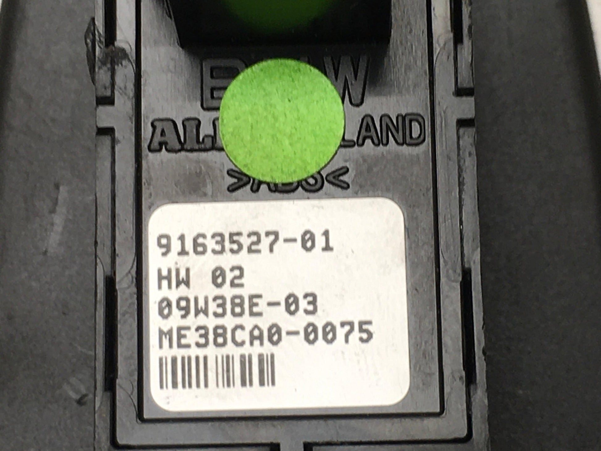 Mando elevalunas del dcho BMW F07 GT F12 - 9163527