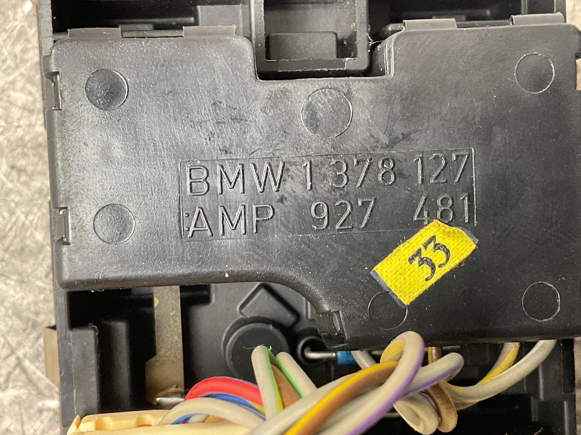 Mando Elevalunas del izq BMW E32 E34 1378127 - 1378127