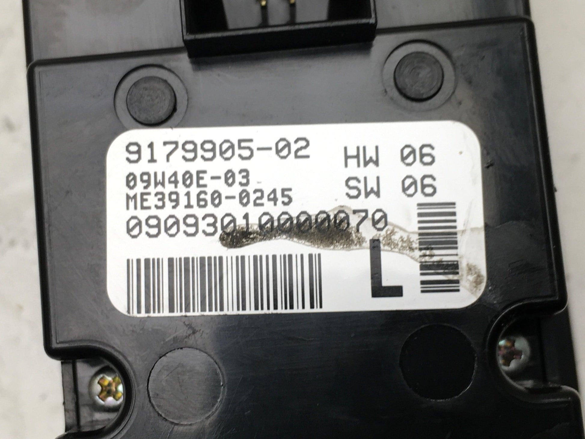 Mando elevalunas del izq BMW F07 GT - 9179905