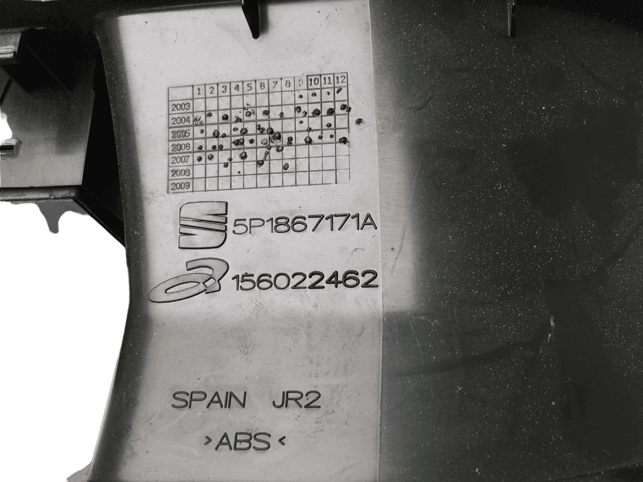 Mando elevalunas del izq Seat Altea - 5P1867171A