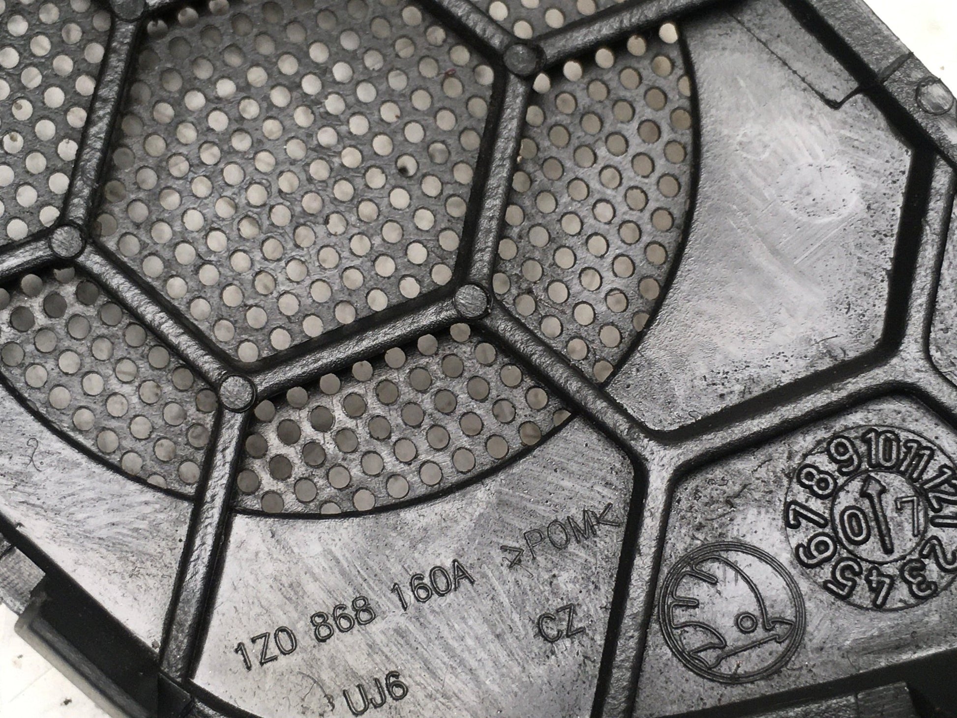 Mando Elevalunas tra dcho Skoda Octavia 1Z - 1Z0868160A