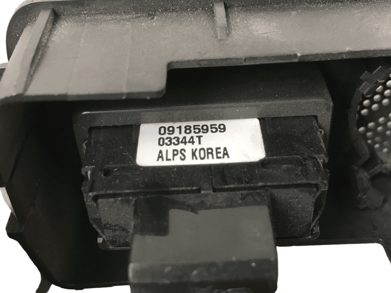 Mando elevalunas trasero Opel Vectra C - 09185959