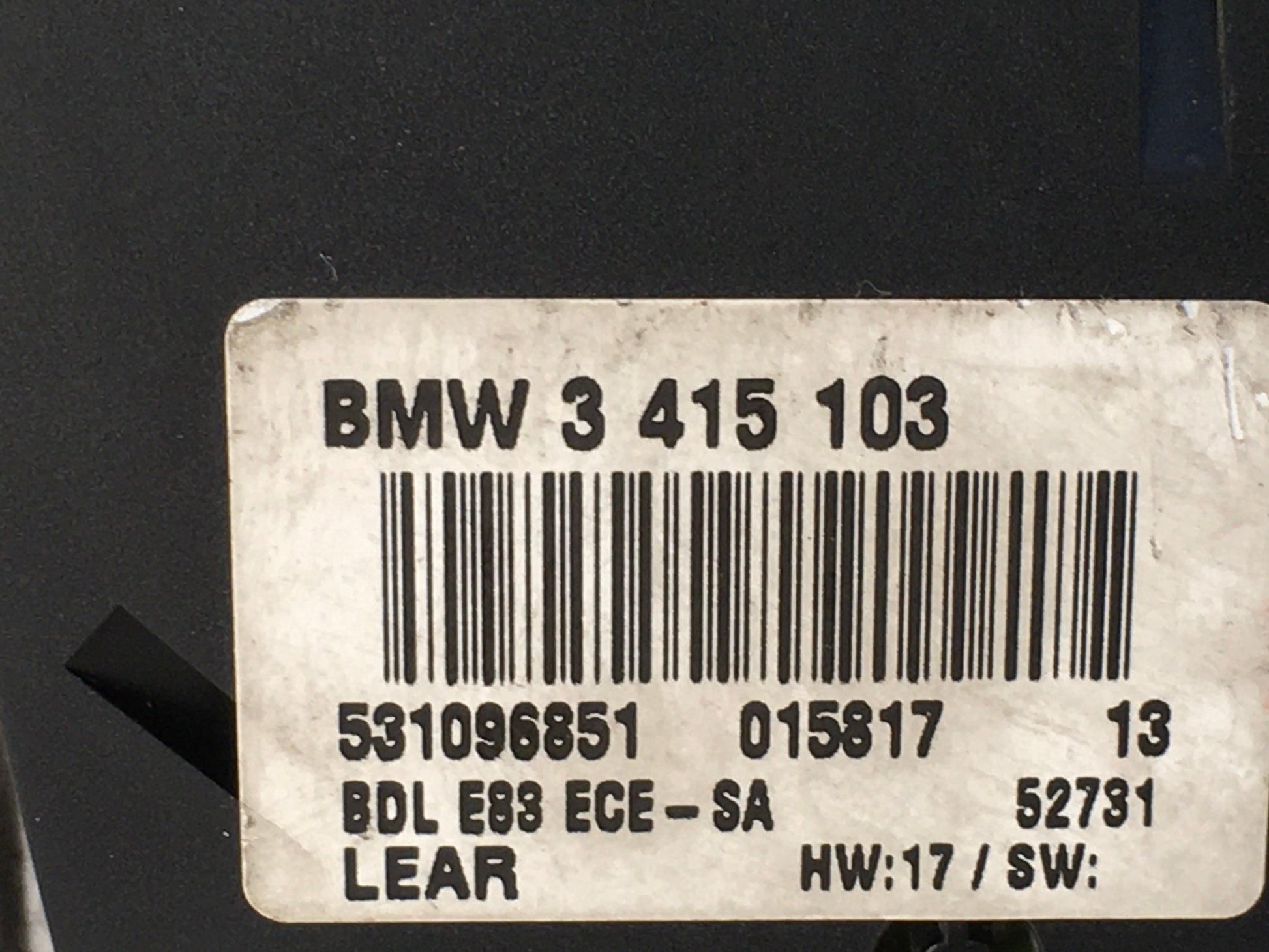 Mando Luces BMW X3 E83 - 3415103