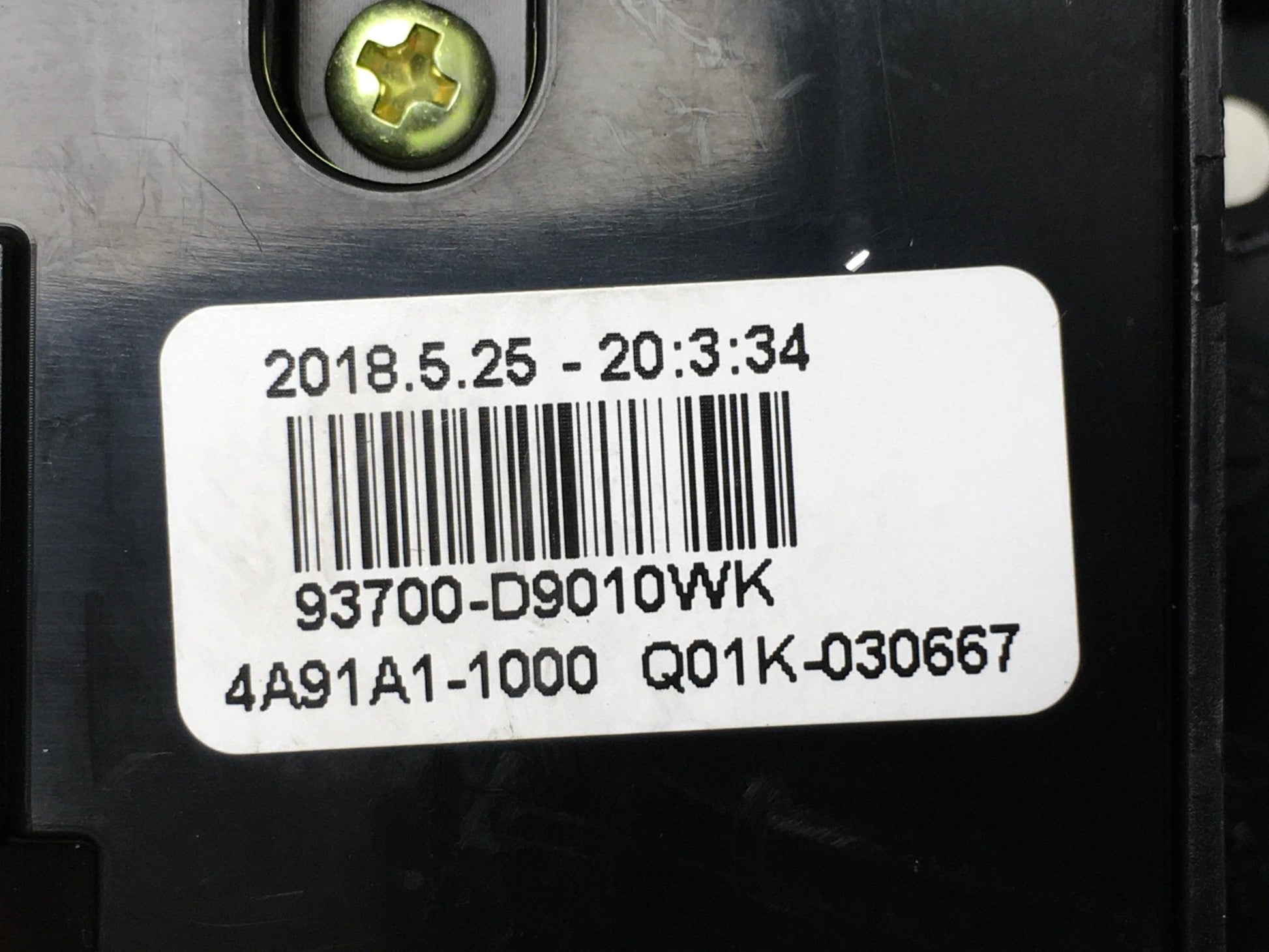 Mando Luces Kia Sportage IV QL - 93700D9010WK