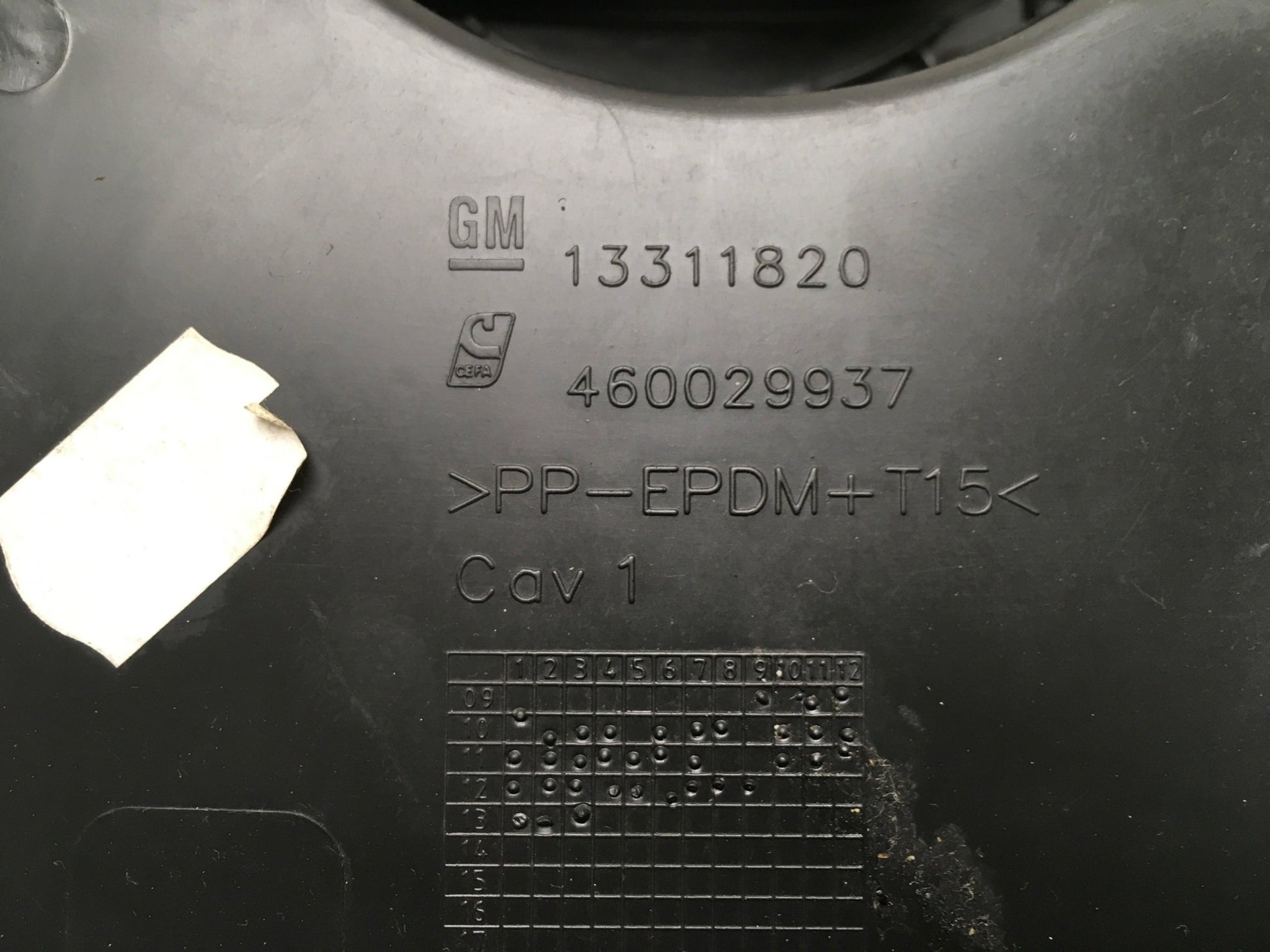 Mando Luces Opel Corsa D - 13311820