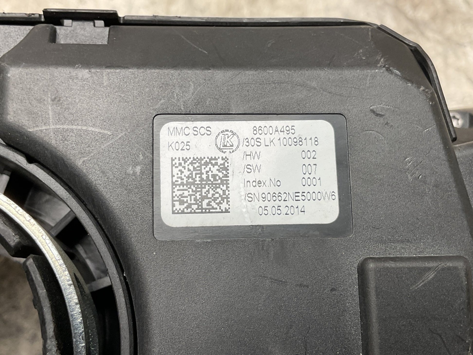 Mando Multifuncion Mitsubishi Space Star 13 - 22 - 8617A133