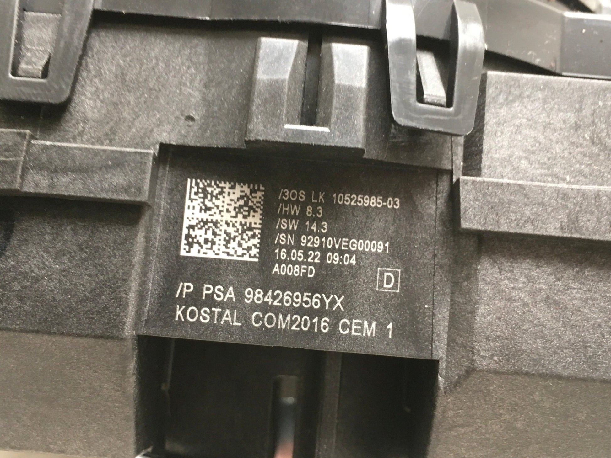 Mando multifuncion Opel Corsa F - 98426956YX