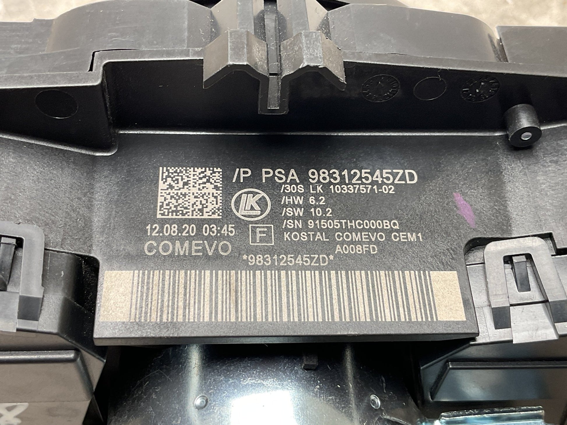 Mando Multifuncion Peugeot 2008 5008 09 - 16 - 98312545ZD