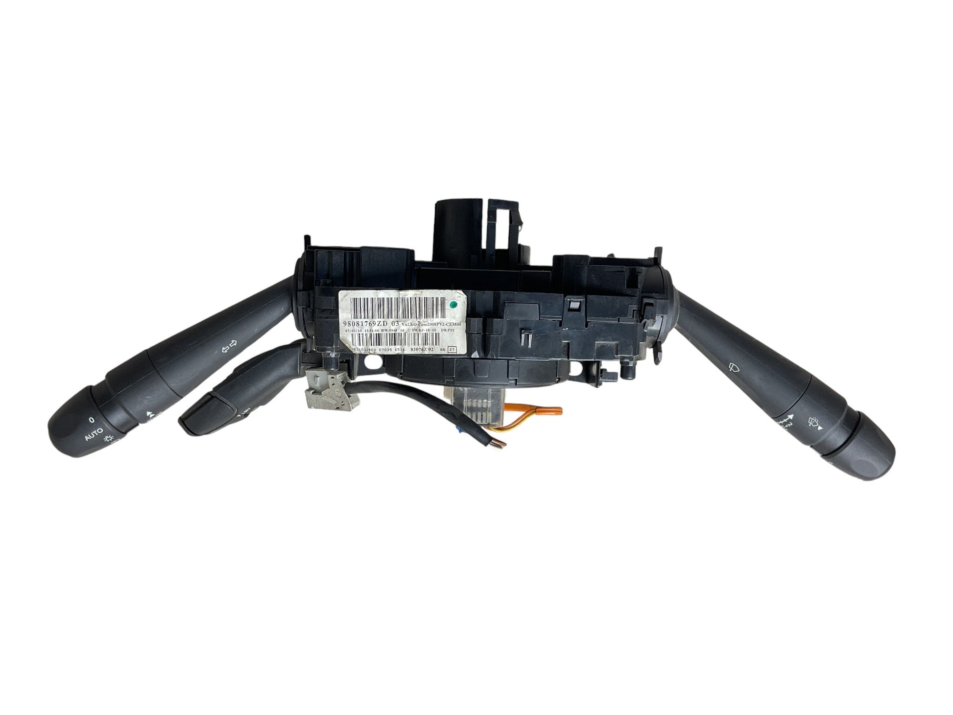 Mando Multifuncion Peugeot 208 2008 12 - 19 - 98081769ZD