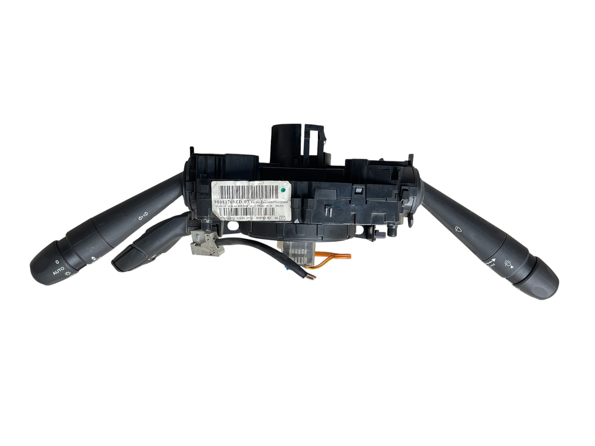 Mando Multifuncion Peugeot 208 2008 12 - 19 - 98081769ZD