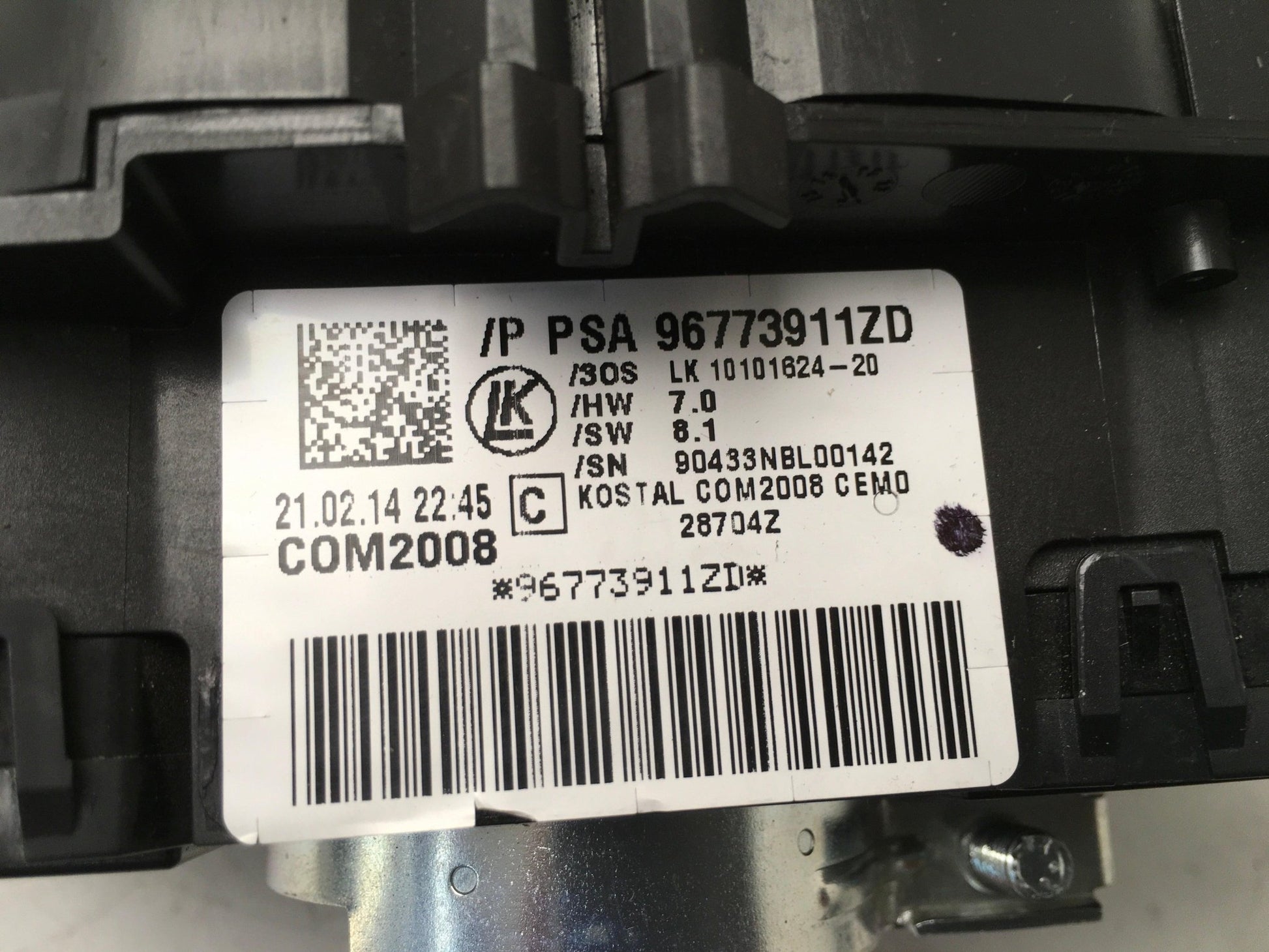 Mando multifuncion Peugeot 5008 3008 - 96773911ZD