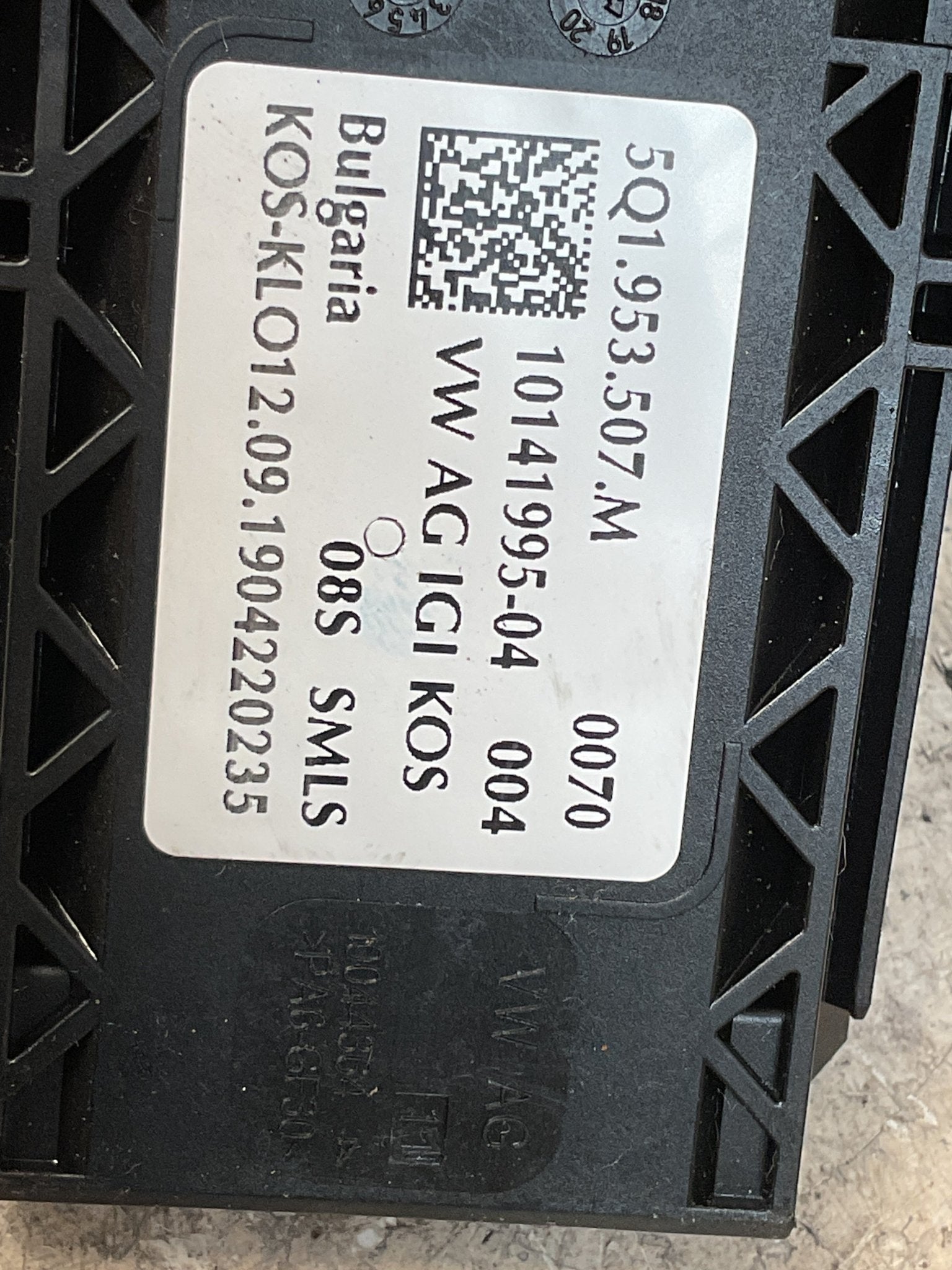 Mando Multifuncion VW 5Q1953507M - 5Q1953507M