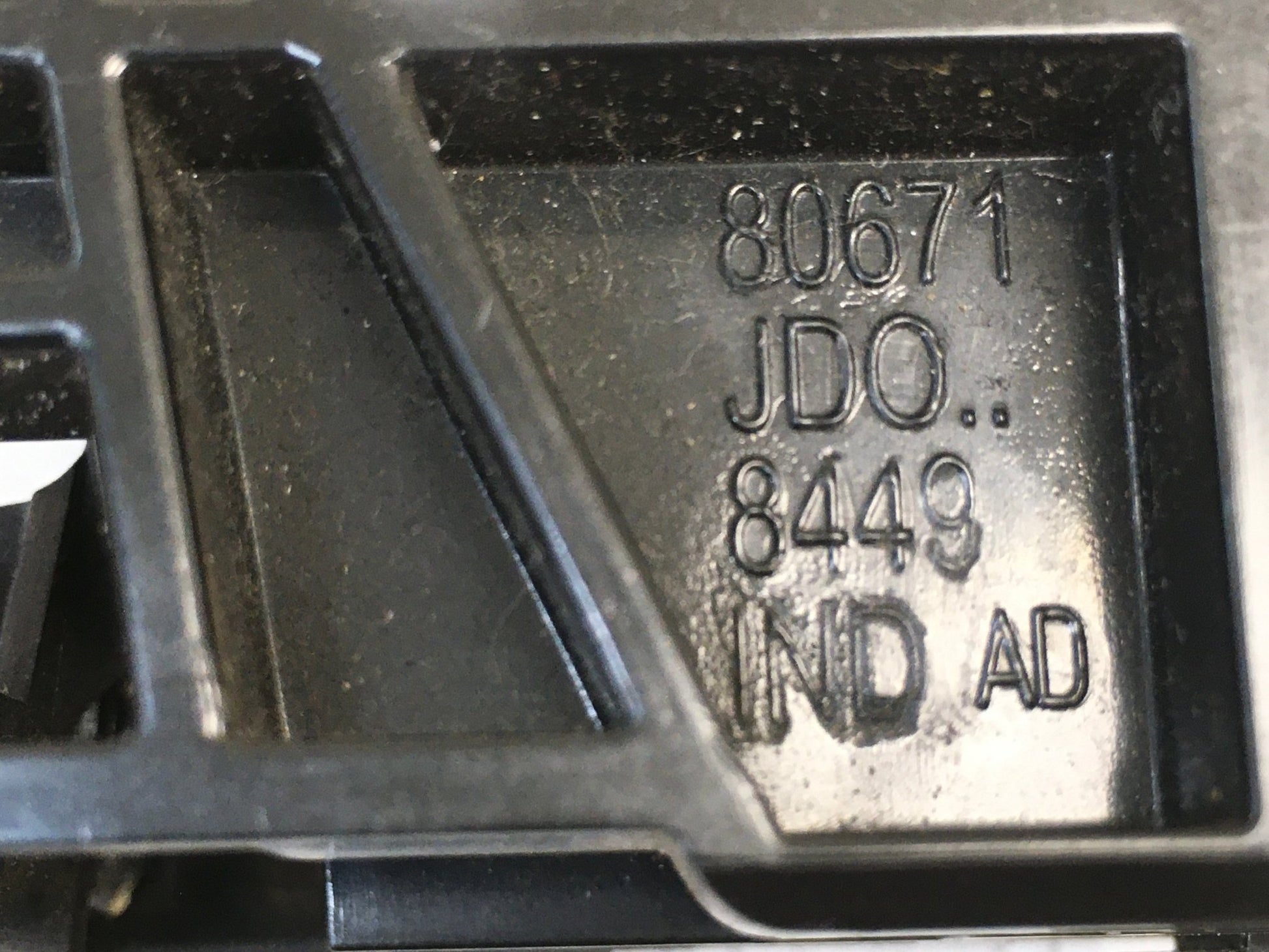 Maneta Int del izq Nissan Qashqai J10 - 80671JD08449