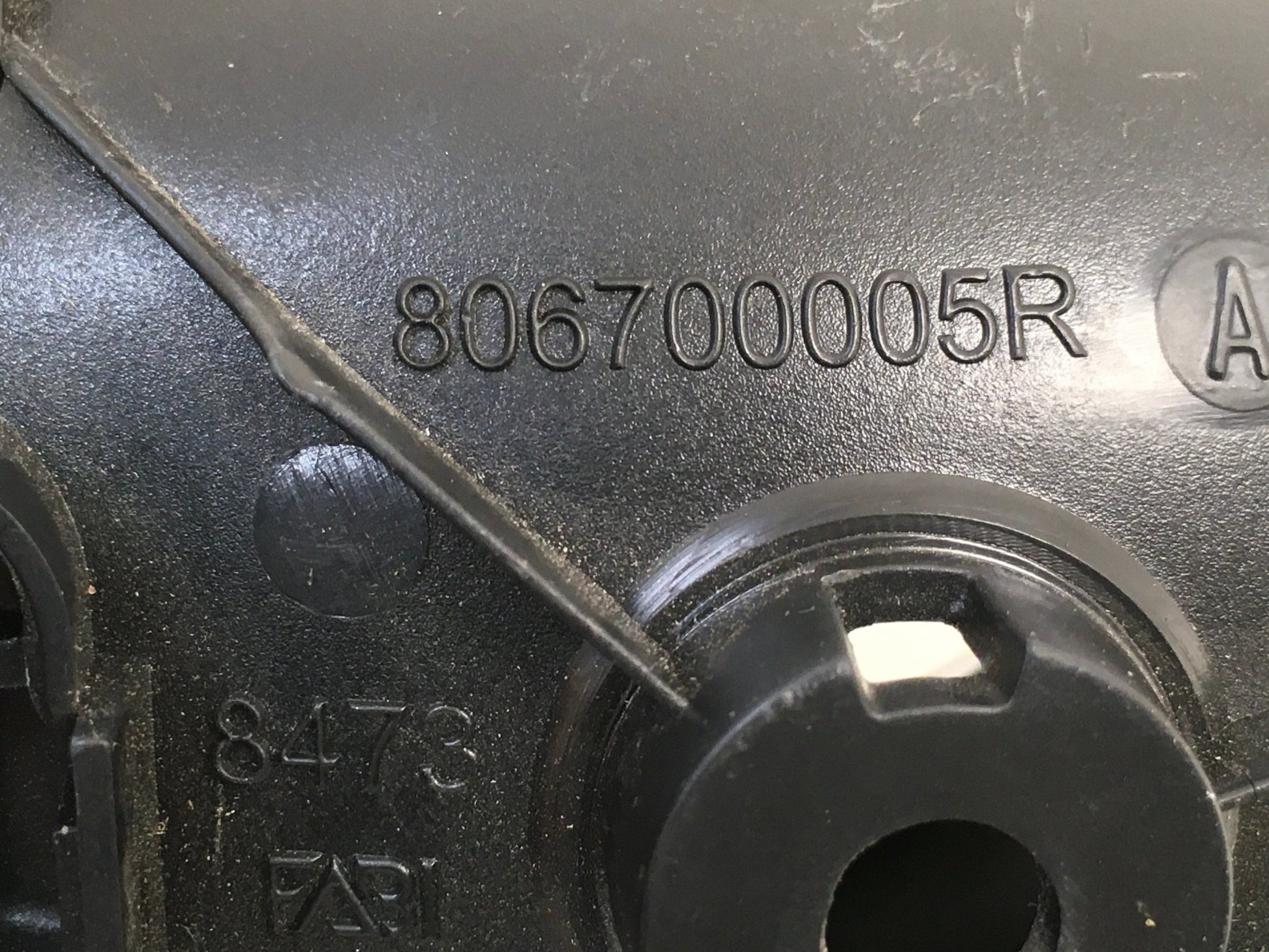 Maneta interior tra dcha Renault 806700005R - 806700005R