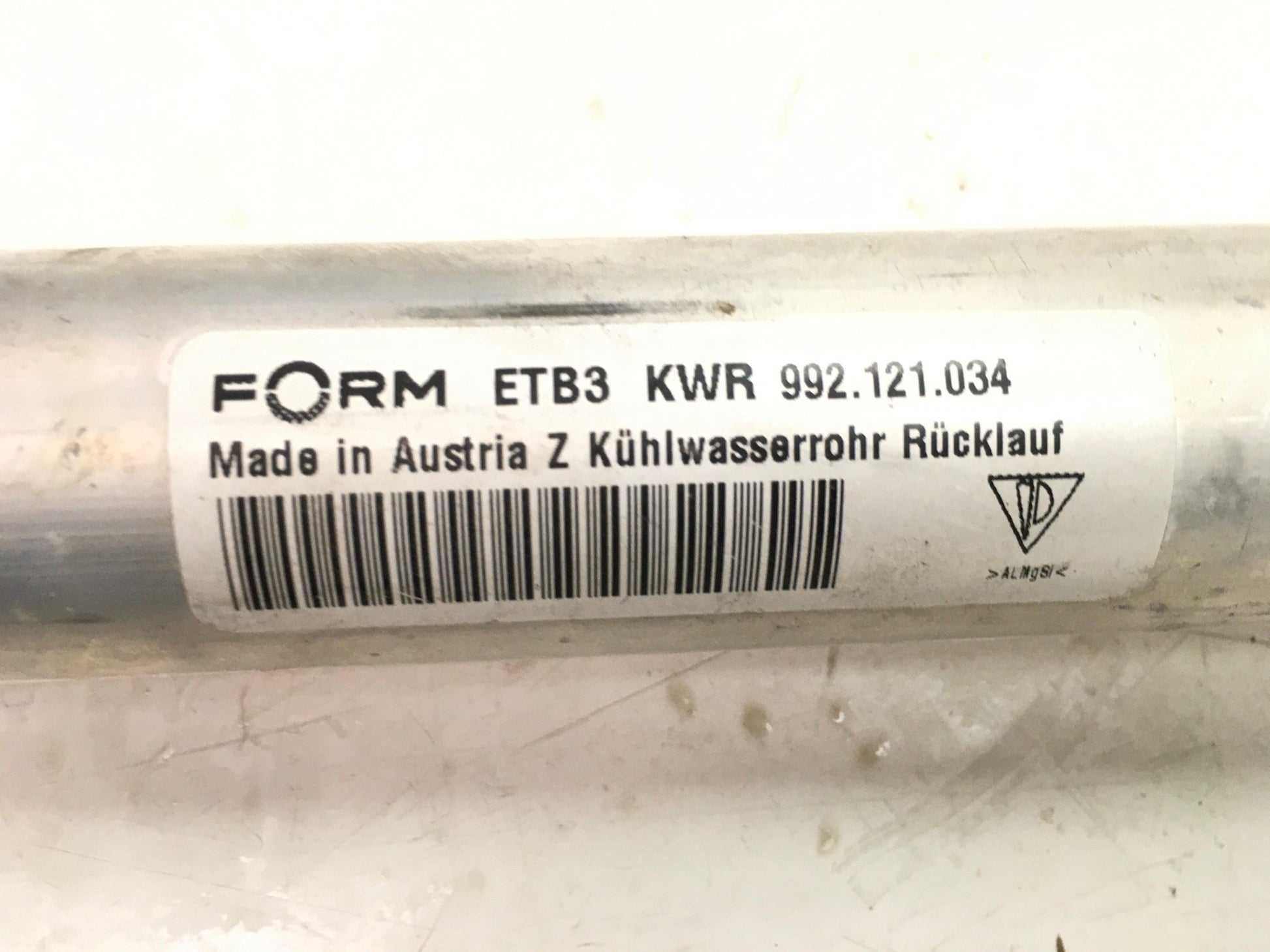 Mangueras refrigerantes Porsche 992 - 992121034