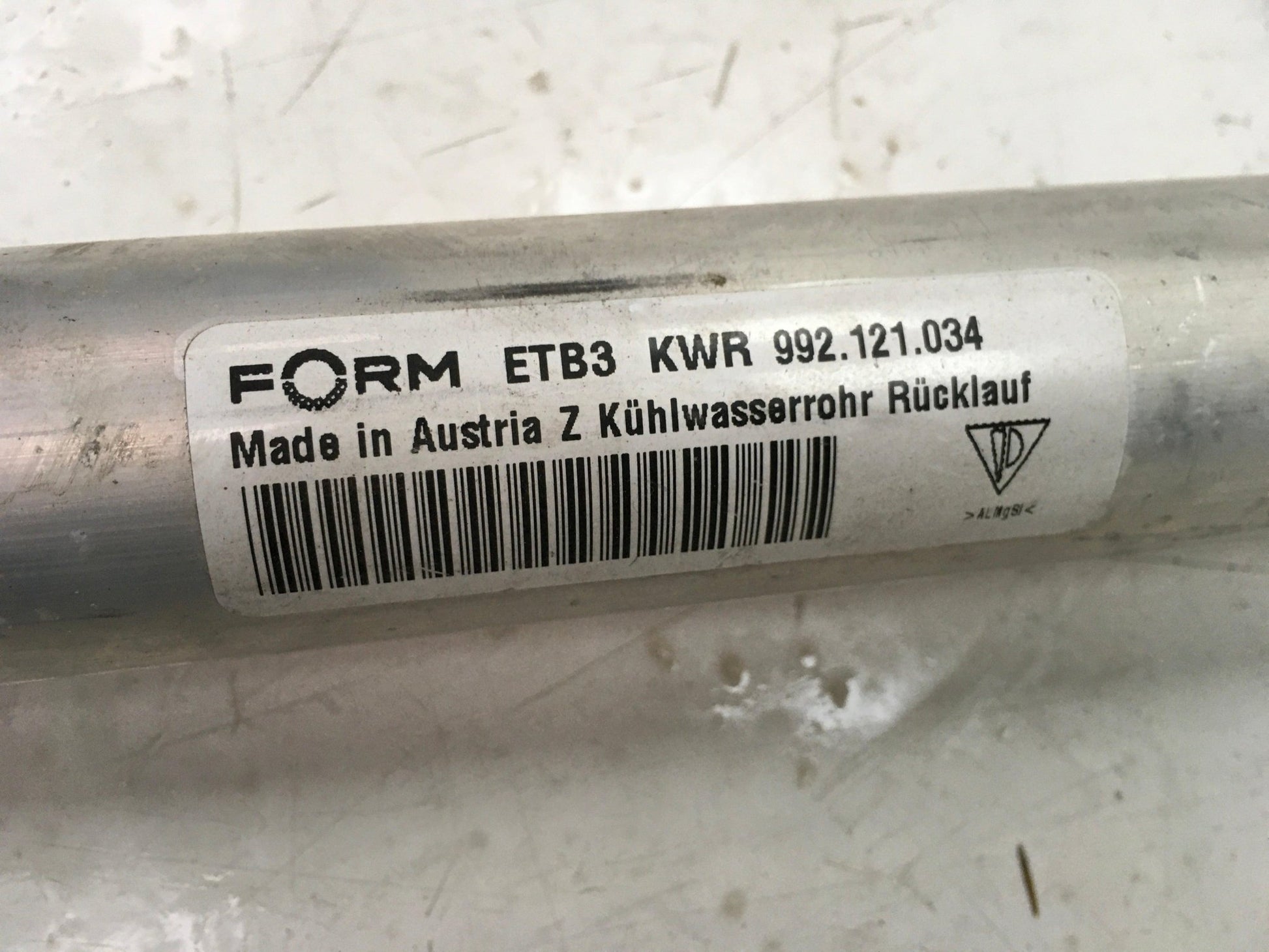 Mangueras refrigerantes Porsche 992 - 992121034