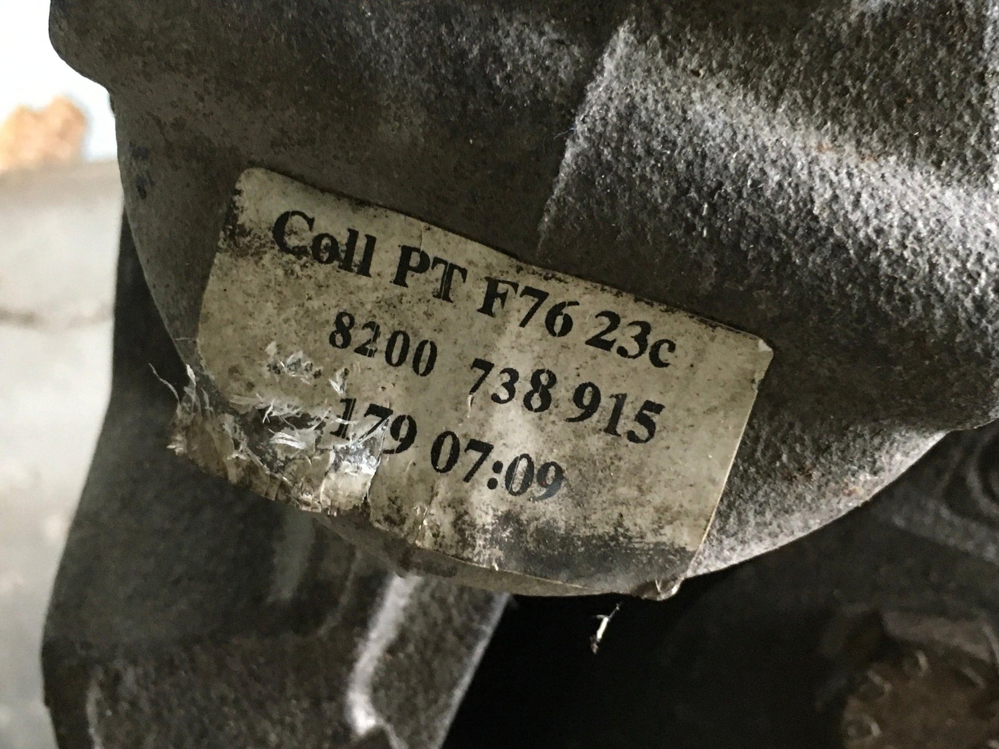 Mangueta del dcha para Renault Kangoo I 8200738915 - 8200738915