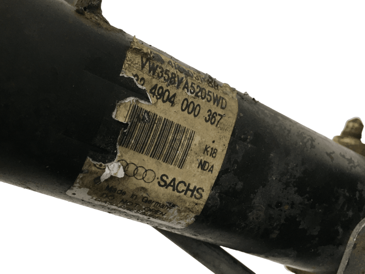 Mangueta del dcha VW Touran 1T0413031BR - 1T0413031BR