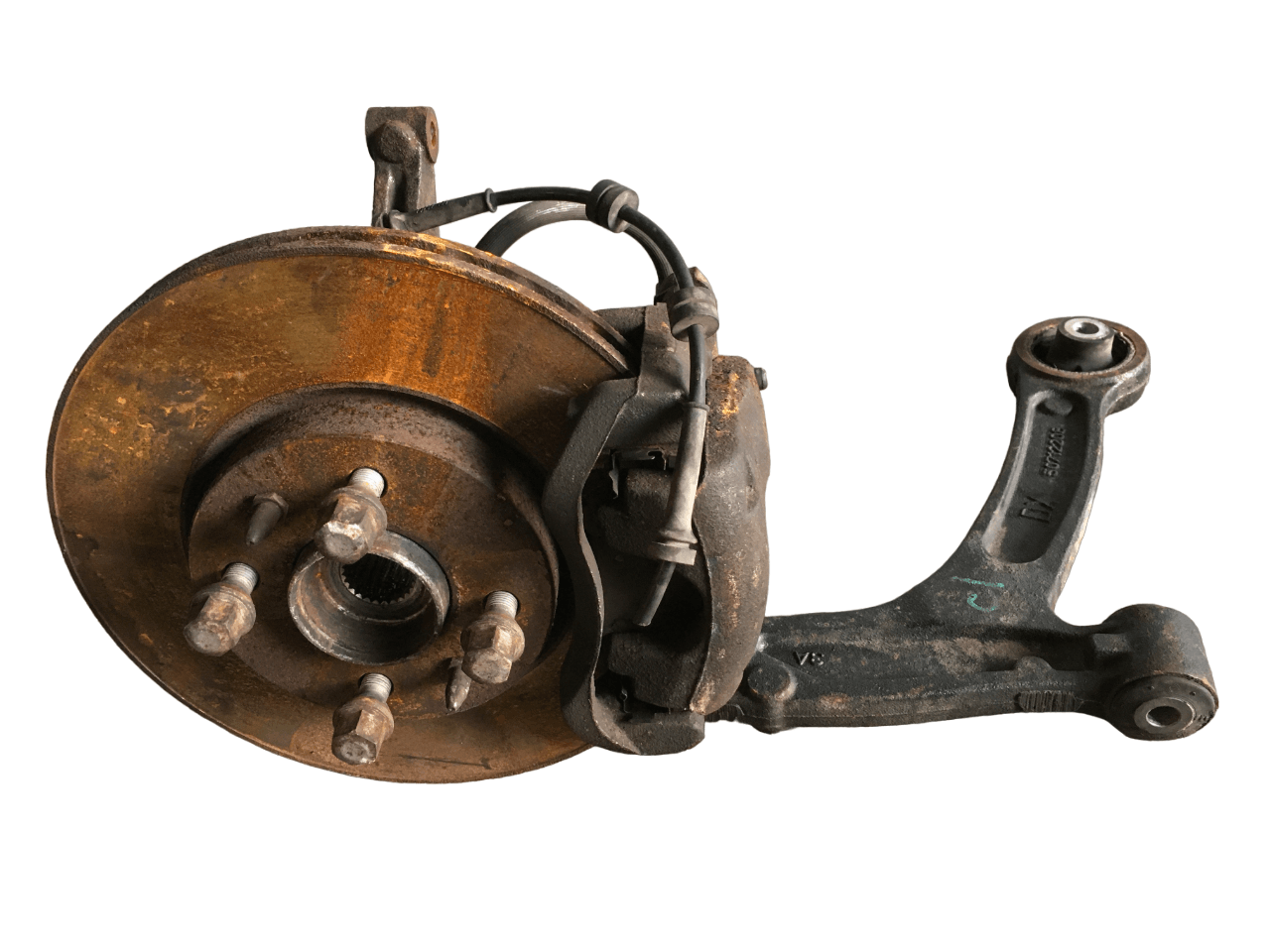 Mangueta del izq Fiat Panda 141 - 