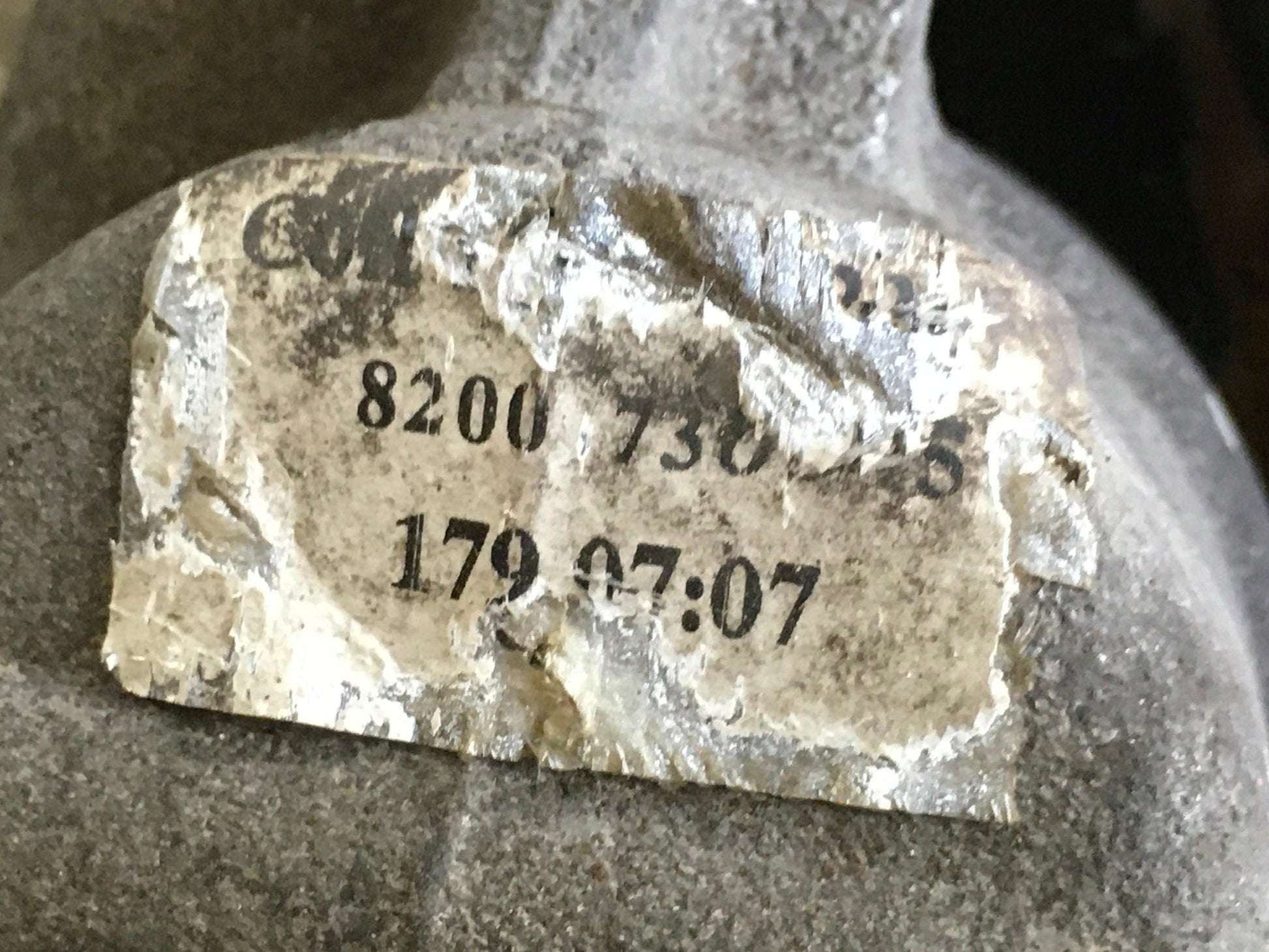 Mangueta del izq para Renault Kangoo I 8200150222 - 8200150222